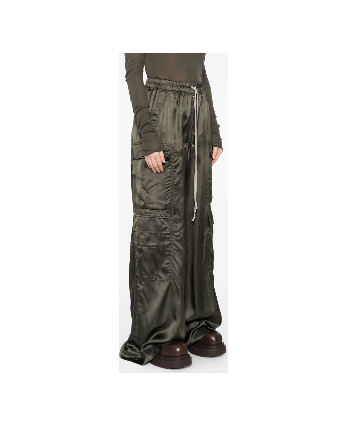 Rick Owens Carco Drawstring Trousers - Green