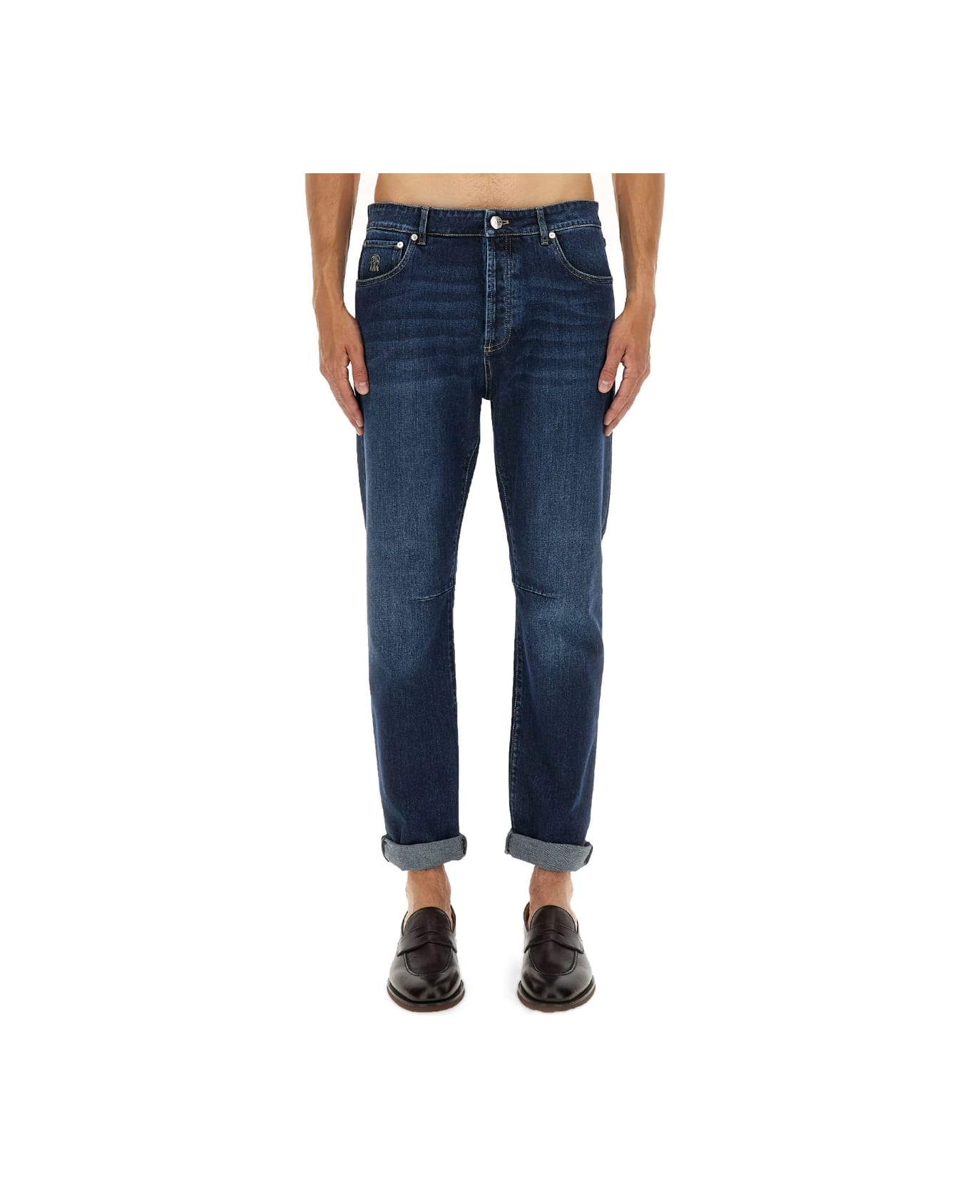 Brunello Cucinelli Leisure Fit Jeans - DENIM
