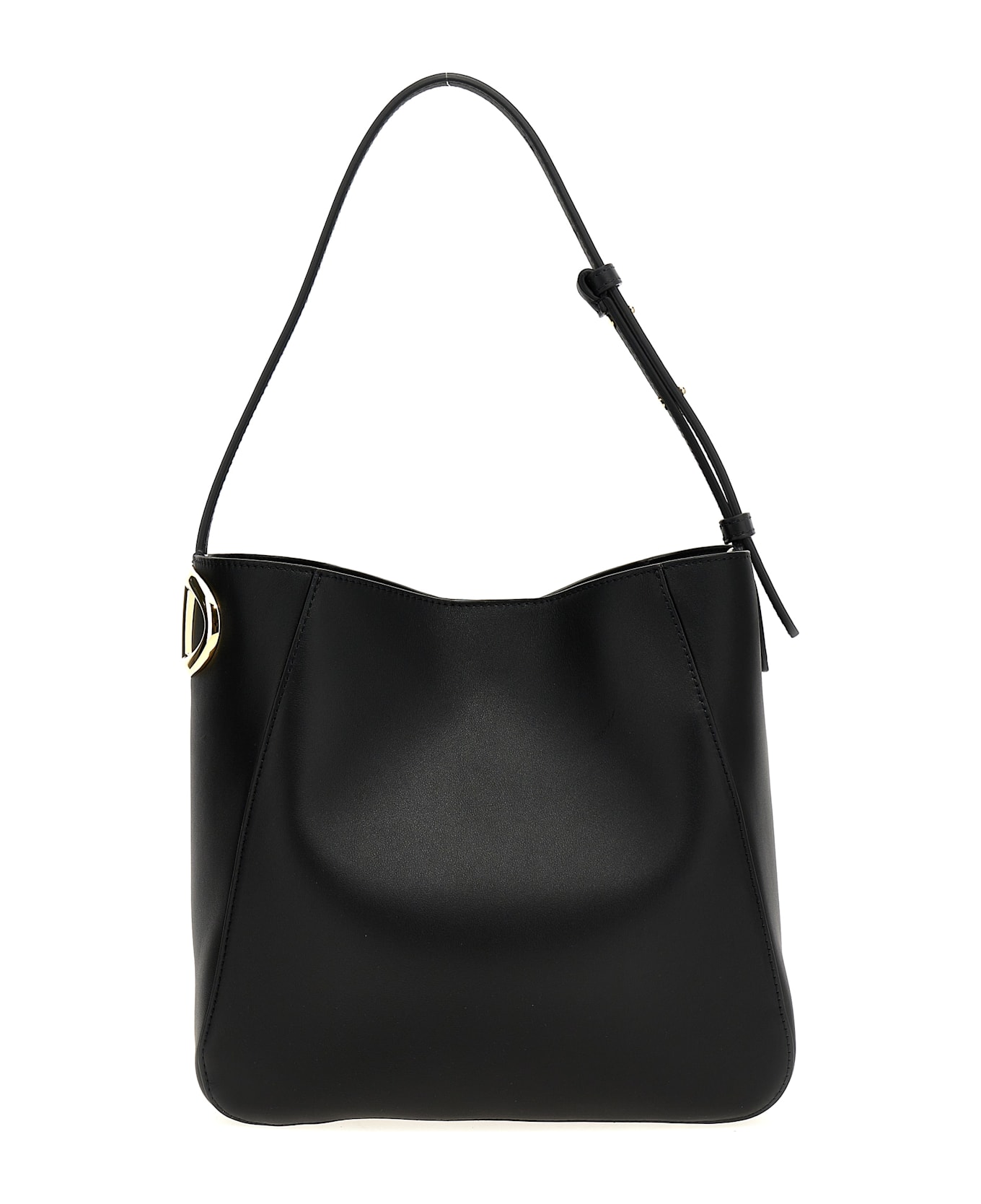 Valentino Garavani 'bucket Vlogo' Shoulder Bag - Black