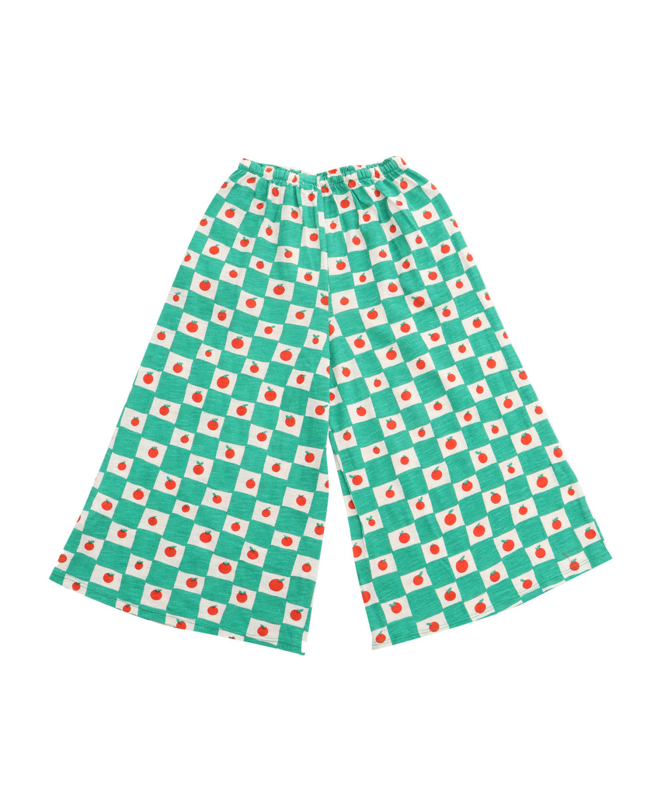 Bobo Choses Green Coulotte Trousers - WHITE