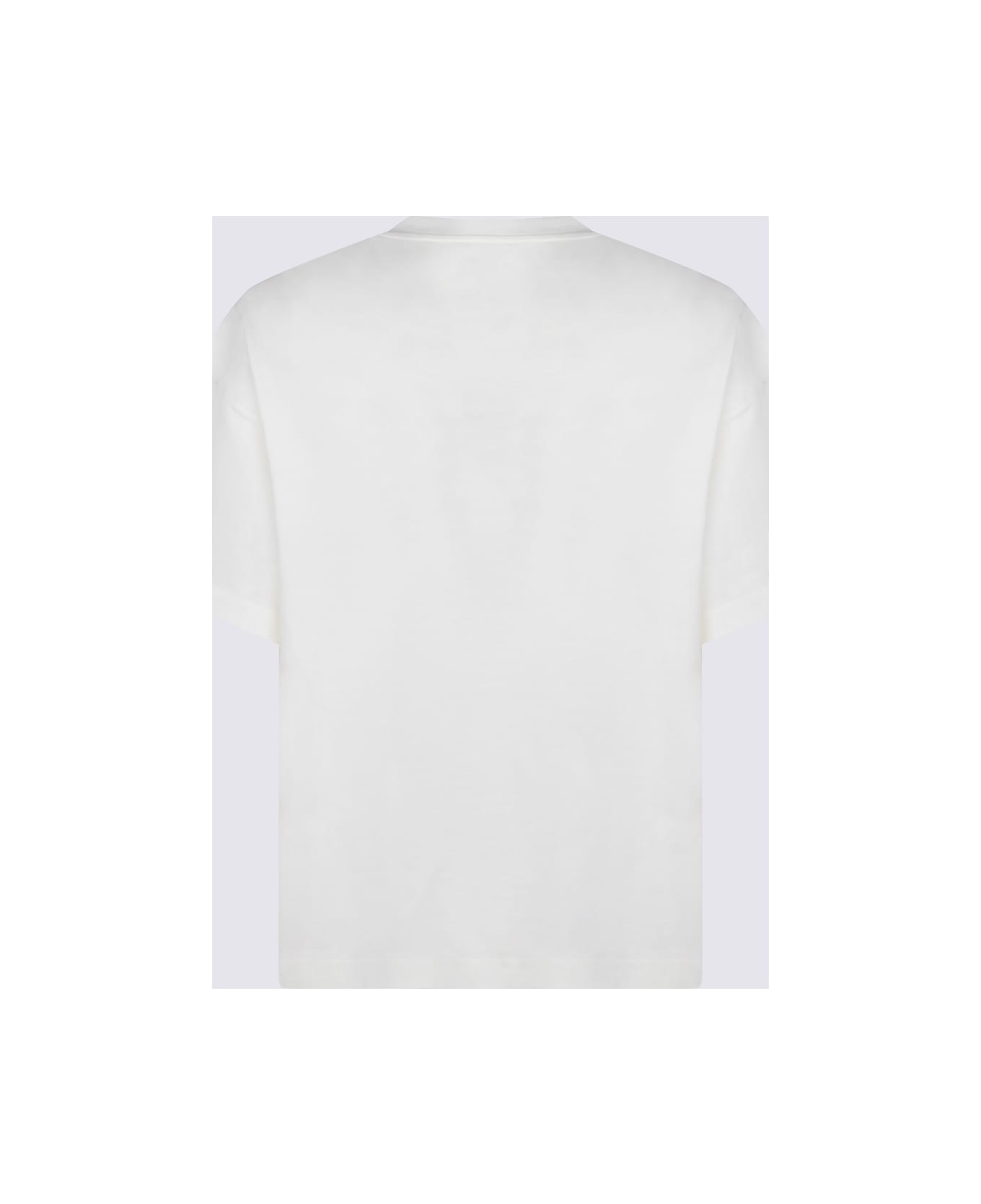 Jil Sander White Cotton T-shirt