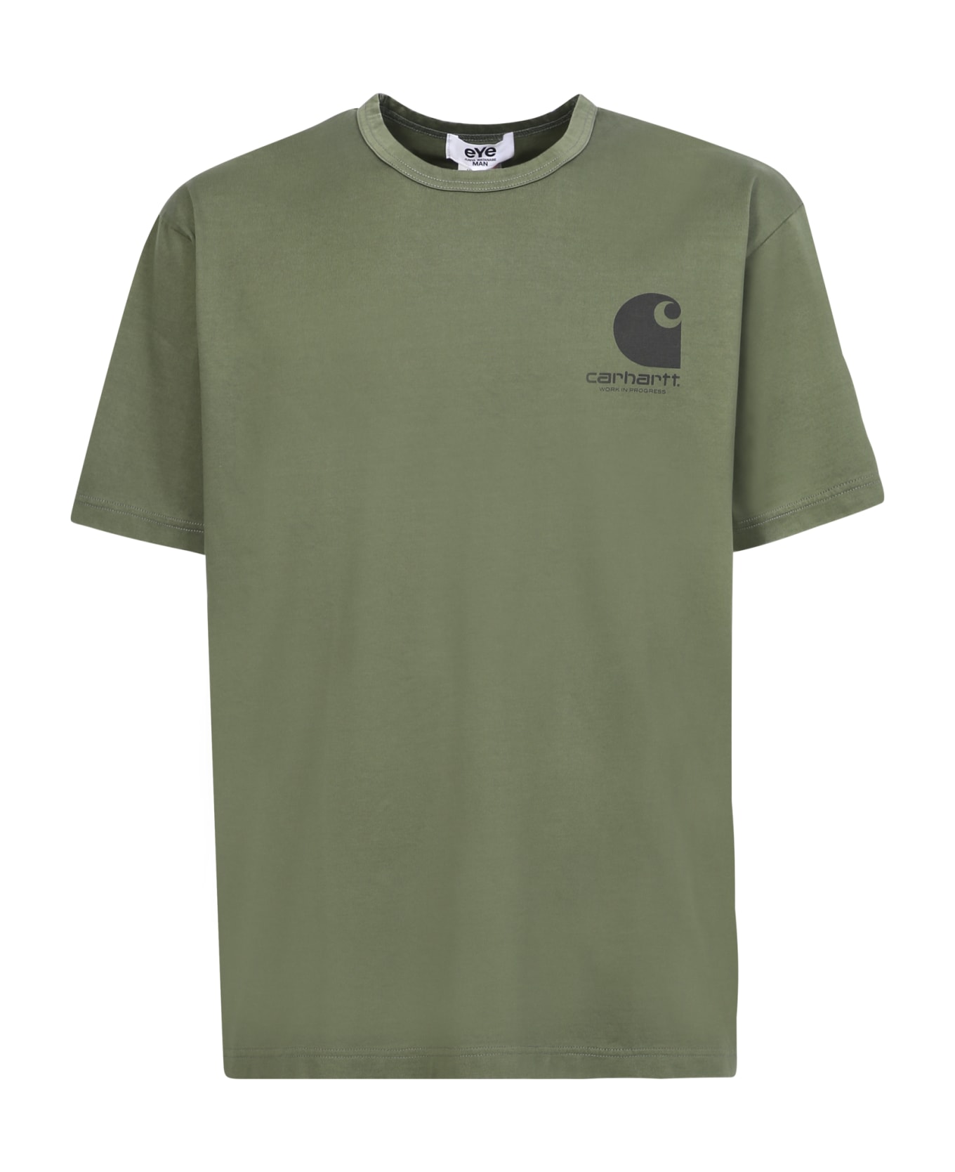 Junya Watanabe Khaki Logo T-shirt - Green