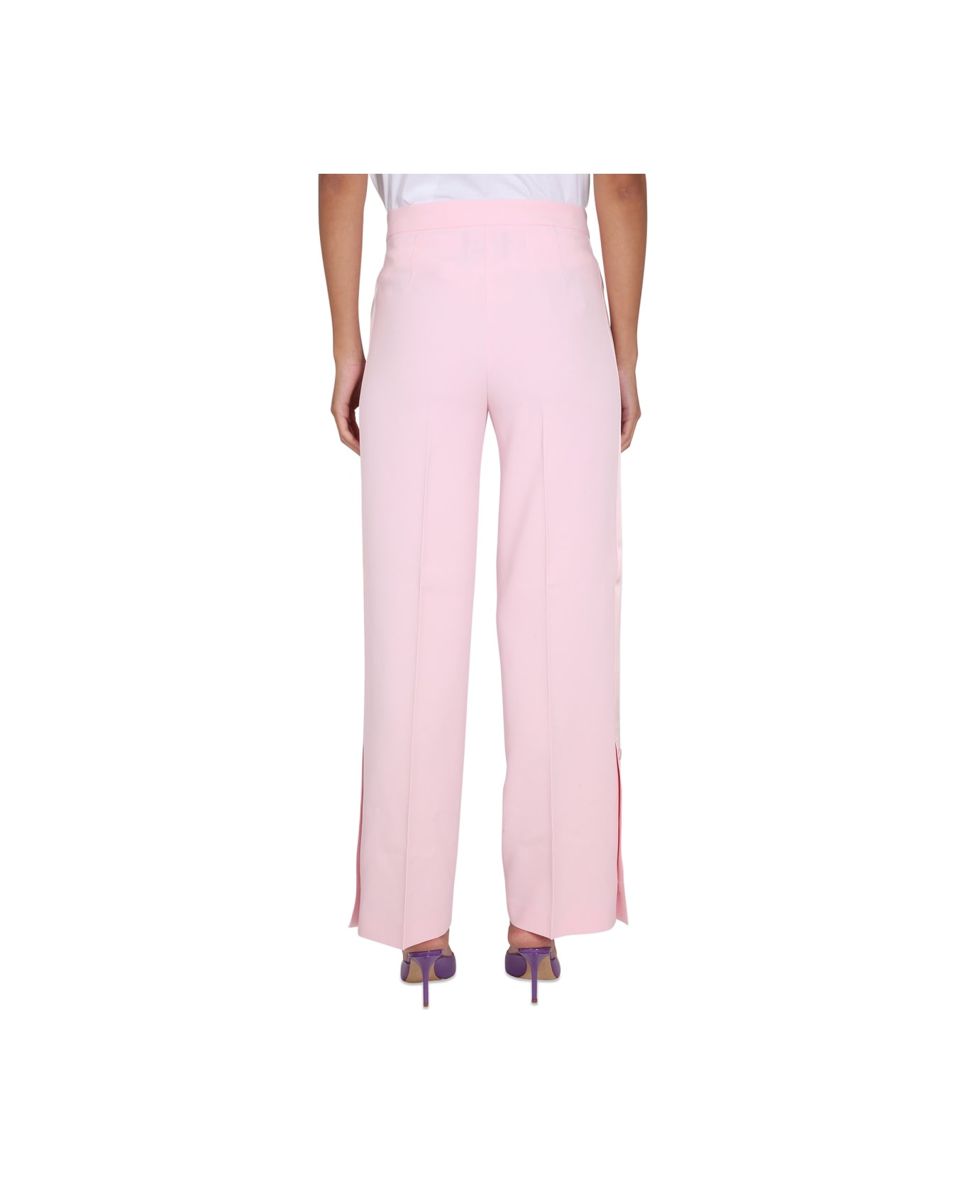 Boutique Moschino Pants With Buttons - PINK