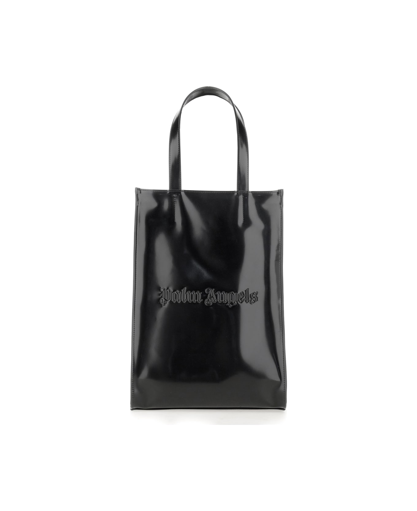 Palm Angels Tote Bag With Logo - BLACK