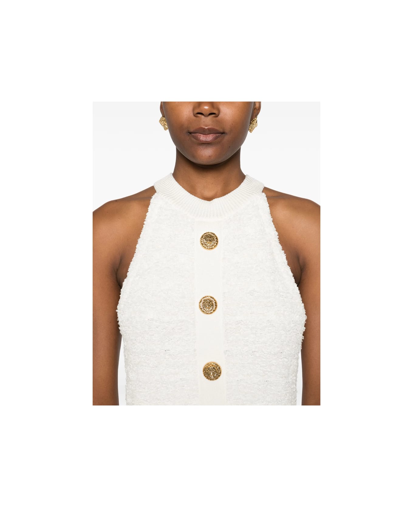 Balmain Dress - WHITE