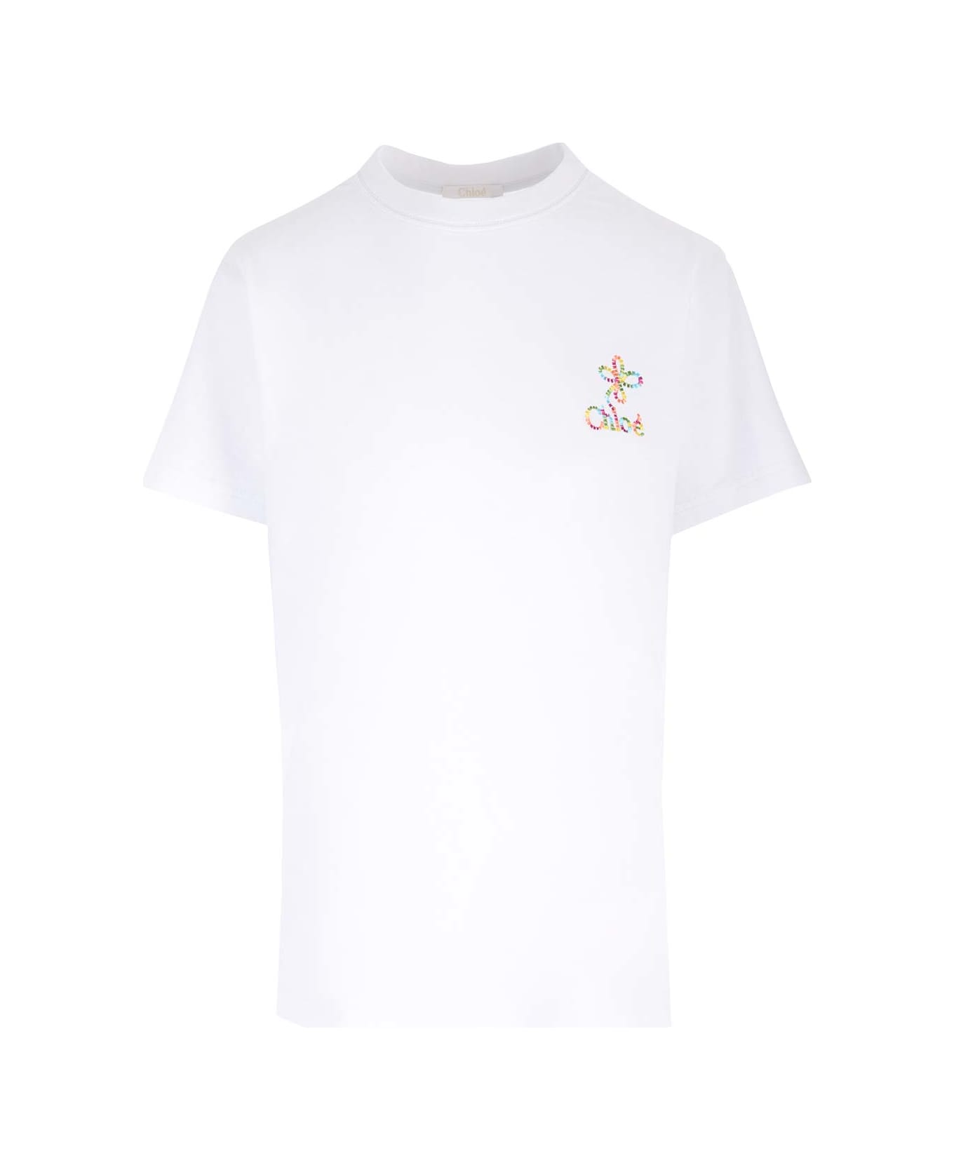 Chloé Signature T-shirt - White Tシャツ