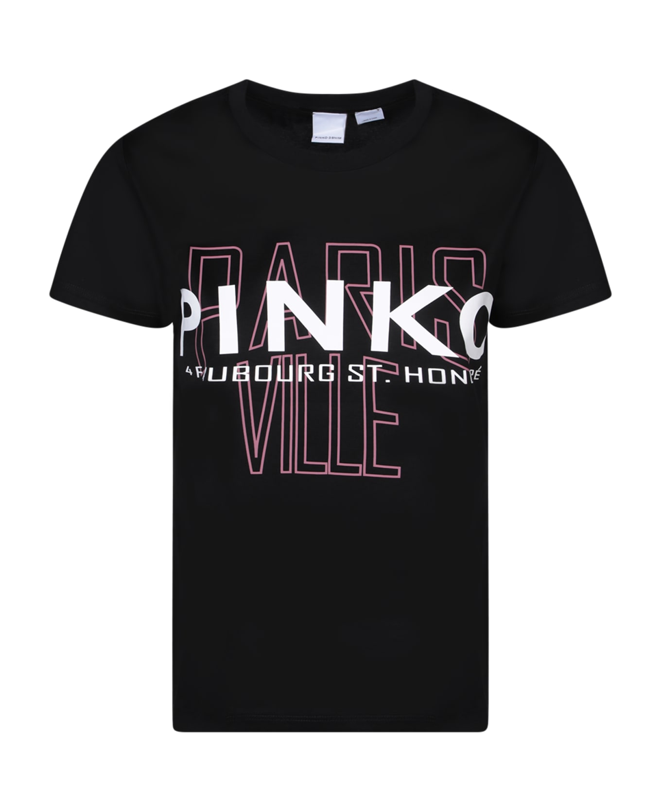 Pinko Quentin Black T-shirt - Black