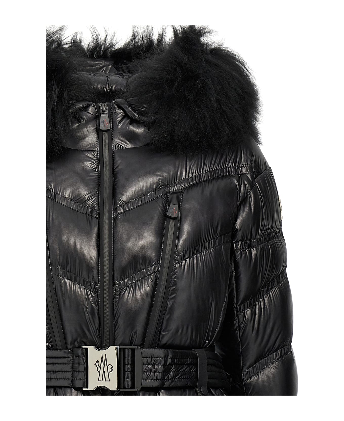 Moncler Grenoble 'bernins' Down Jacket - BLACK