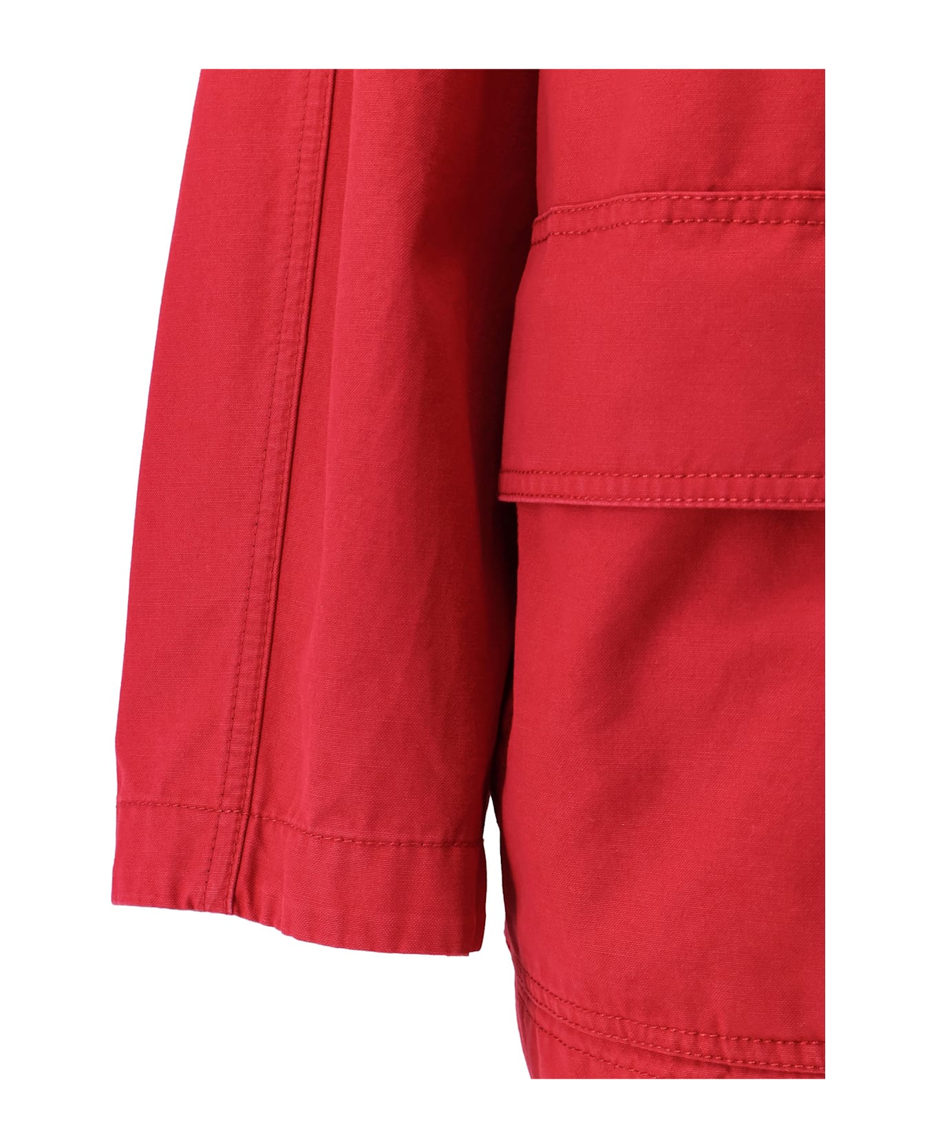 The Row Elodianna Canvas Jacket - Red
