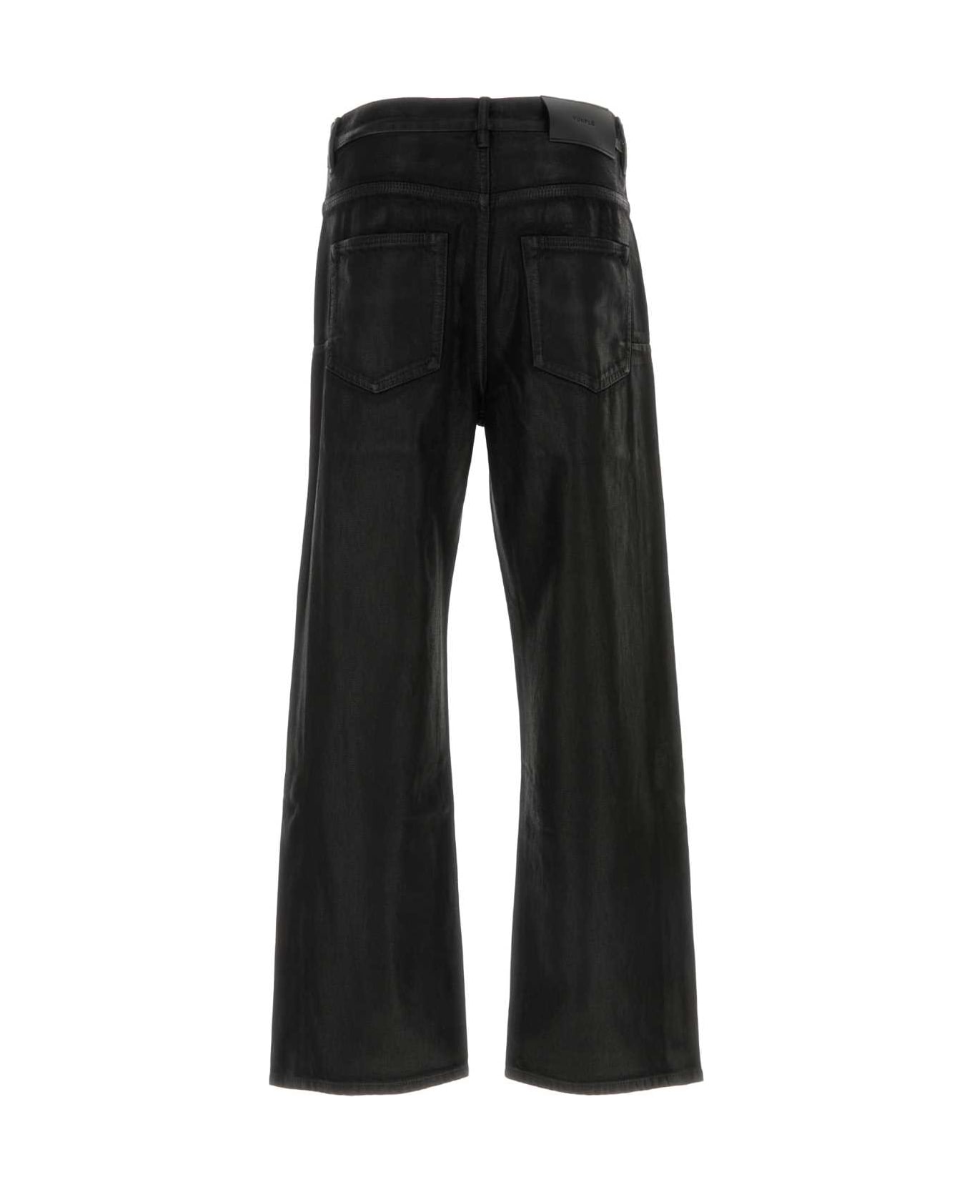 Purple Brand Black Denim Jeans - BLACK