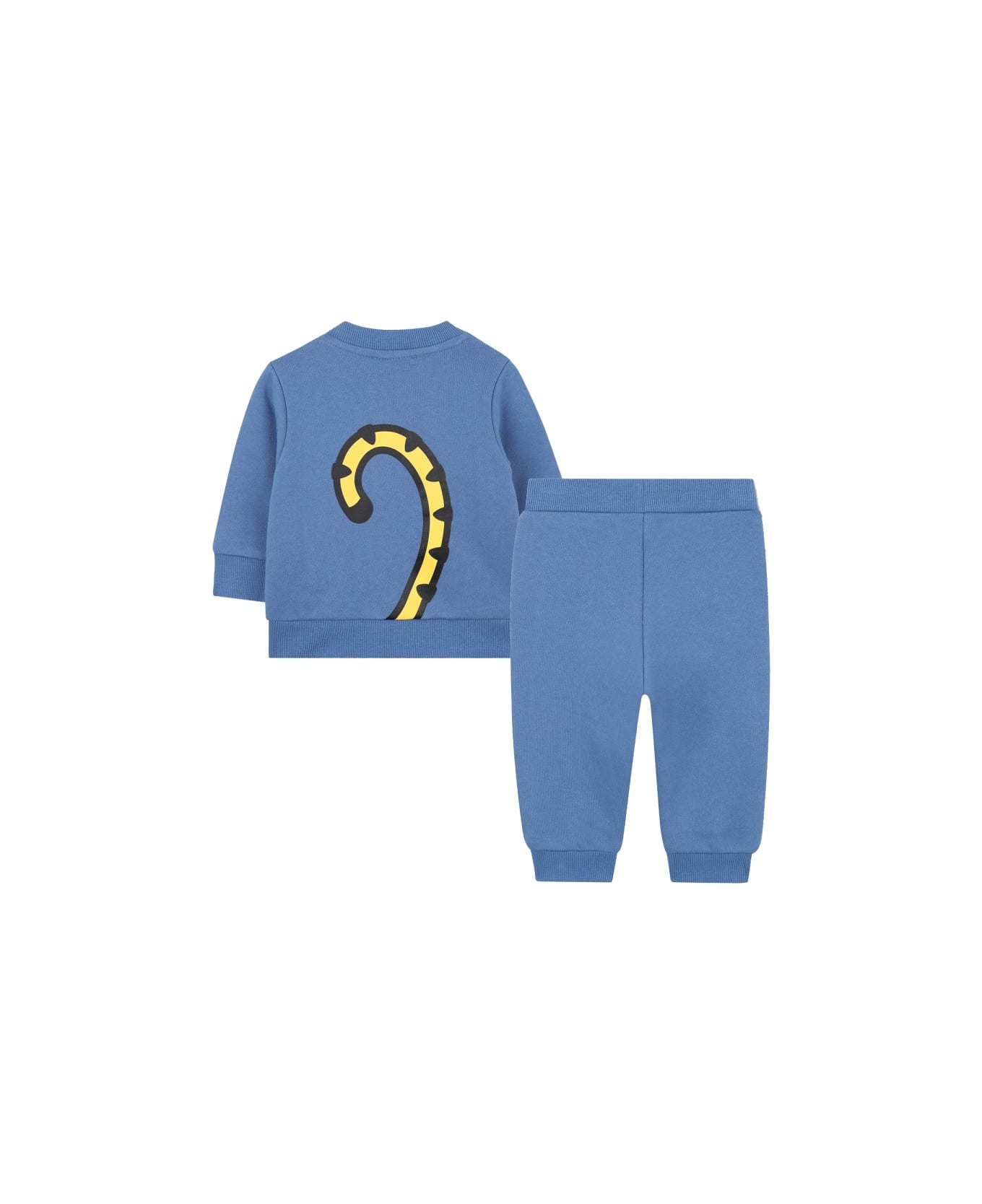 Kenzo Jersey Set With Pants - BLUE