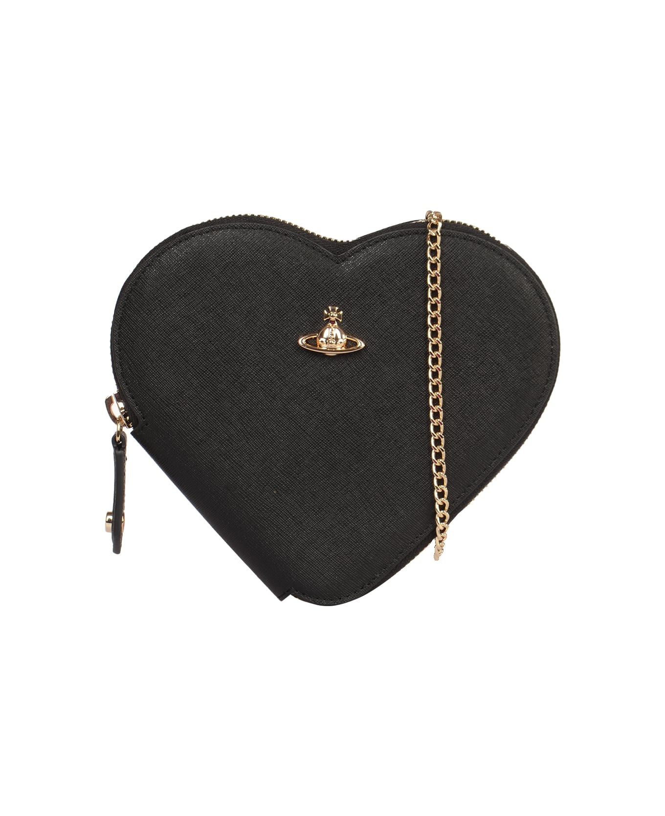 Vivienne Westwood New Heart Crossbody Bag - Black ショルダーバッグ