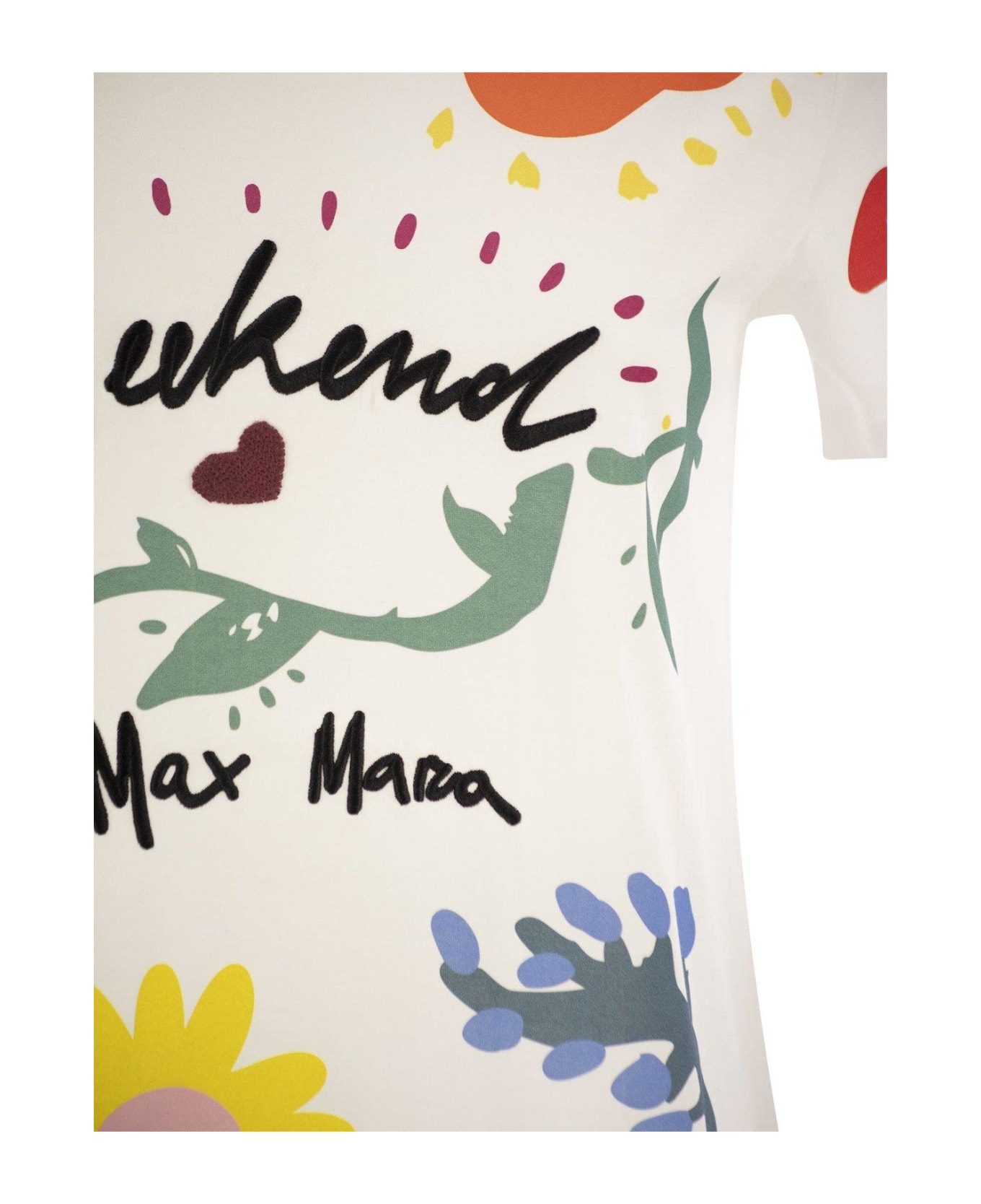 Weekend Max Mara Cinema T-shirt - Bianco