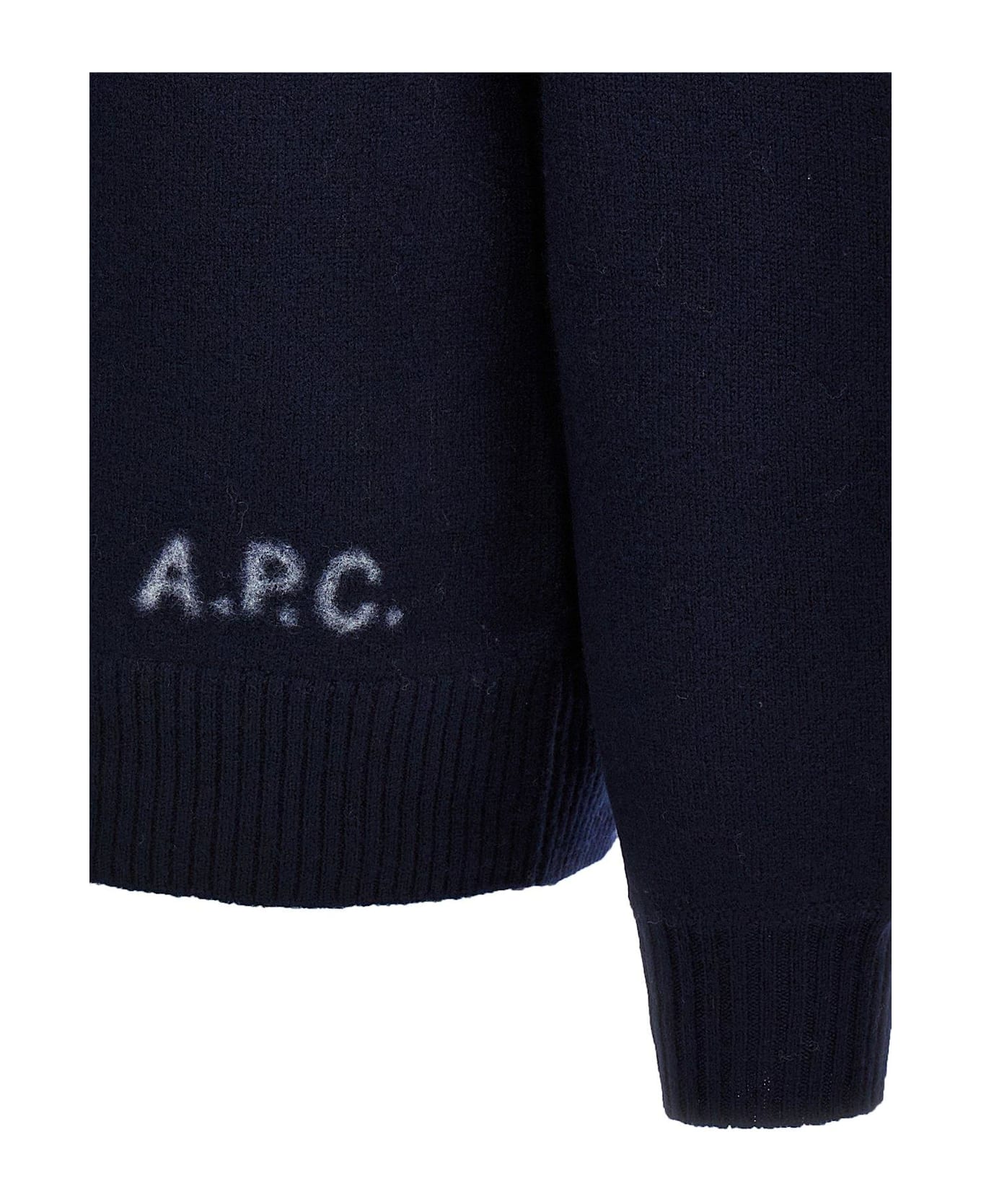 A.P.C. Turtleneck Long-sleeved Jumper A.P.C. - BLUE