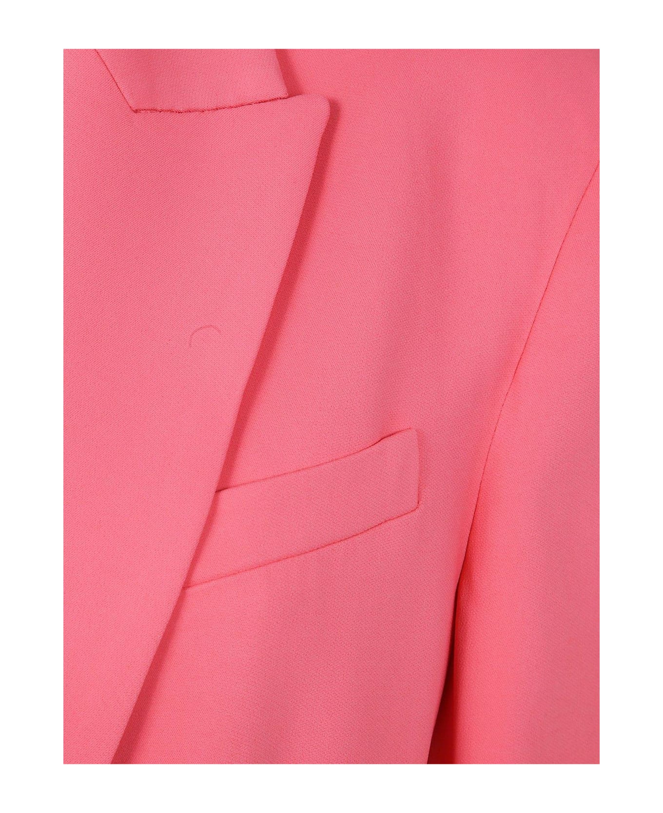 Pinko Faraona Single-buttoned Jacket - Coral