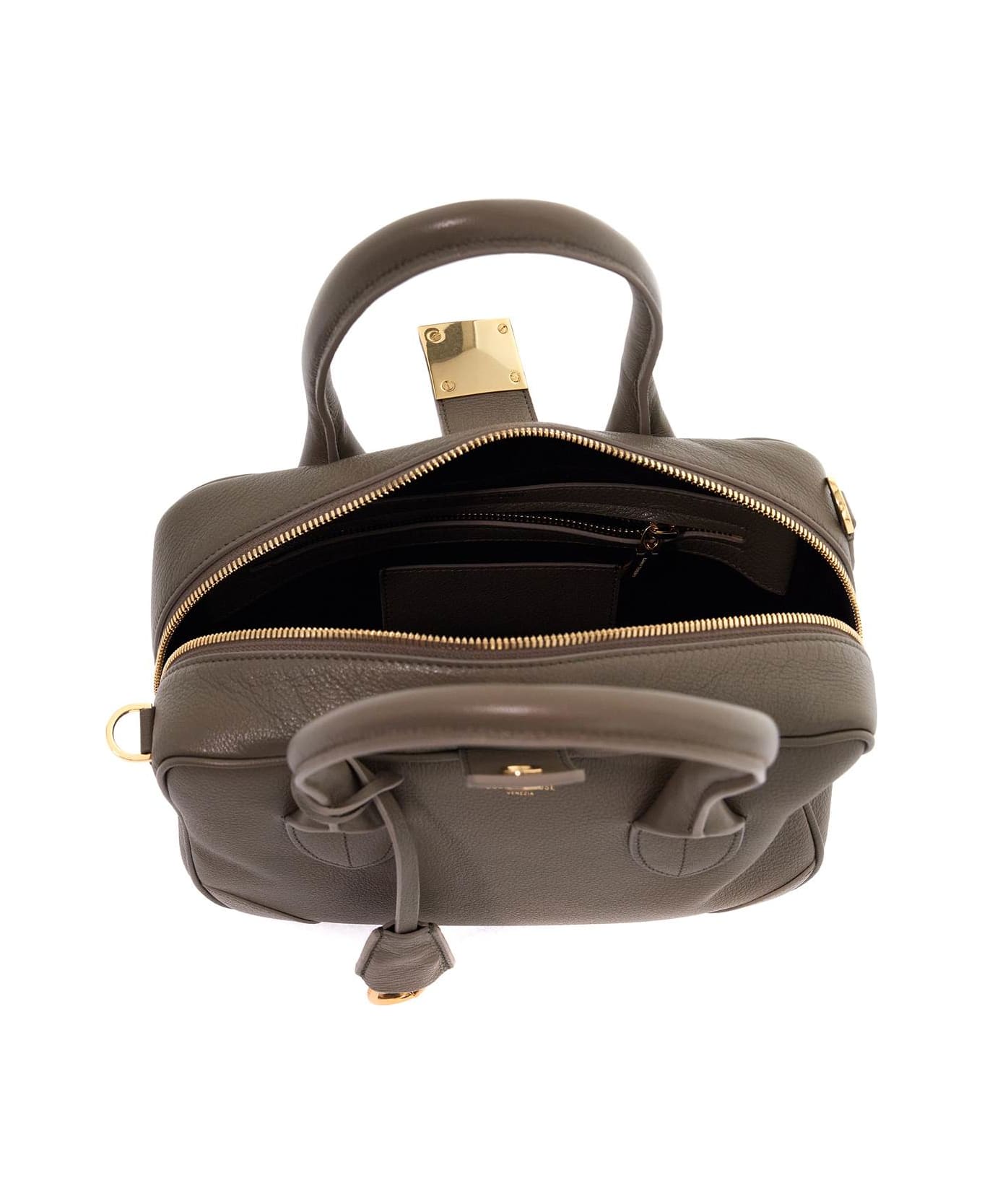 Golden Goose 
vita
 Beige Leather Top Case - green