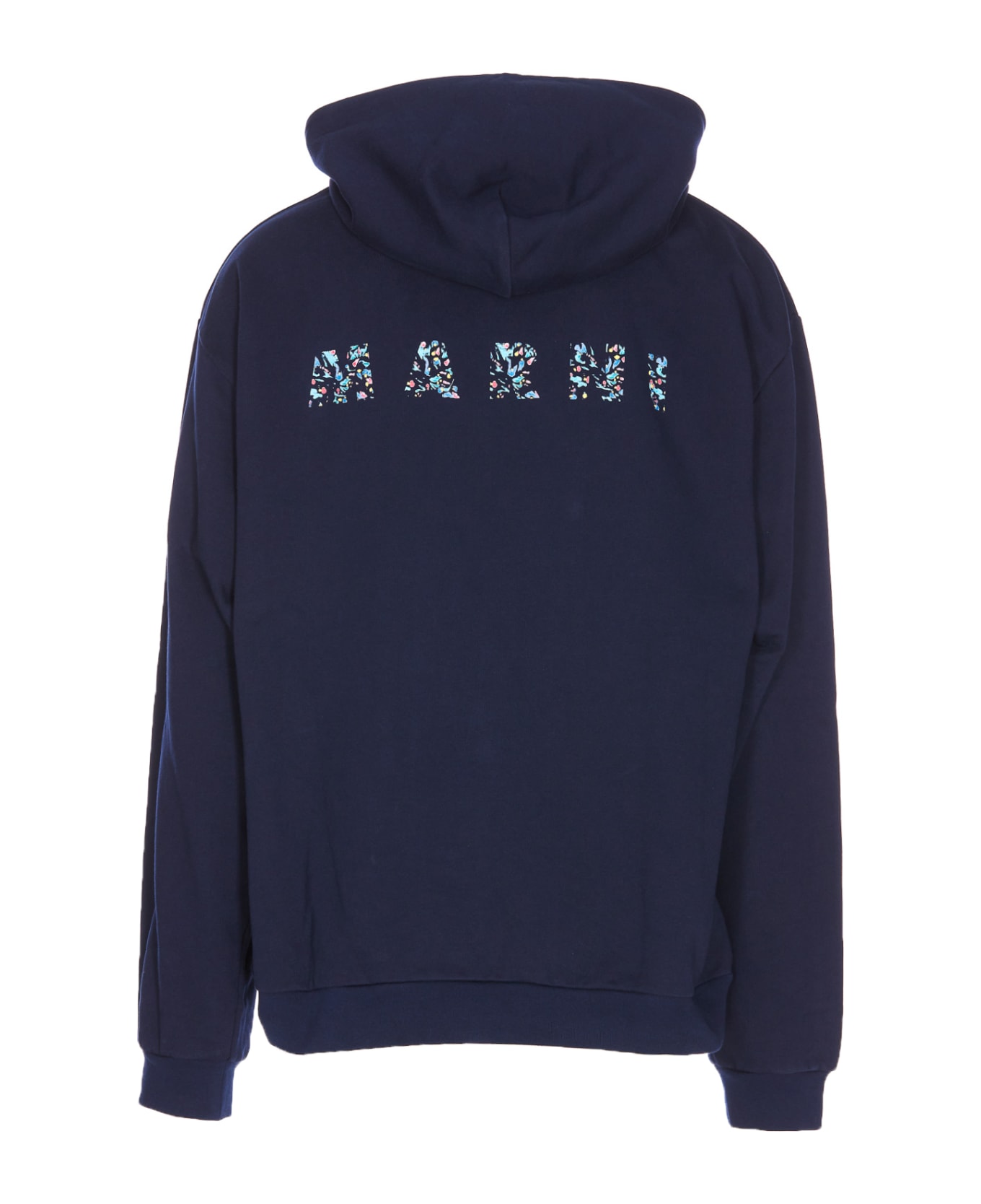Marni Logo Hoodie - Blue