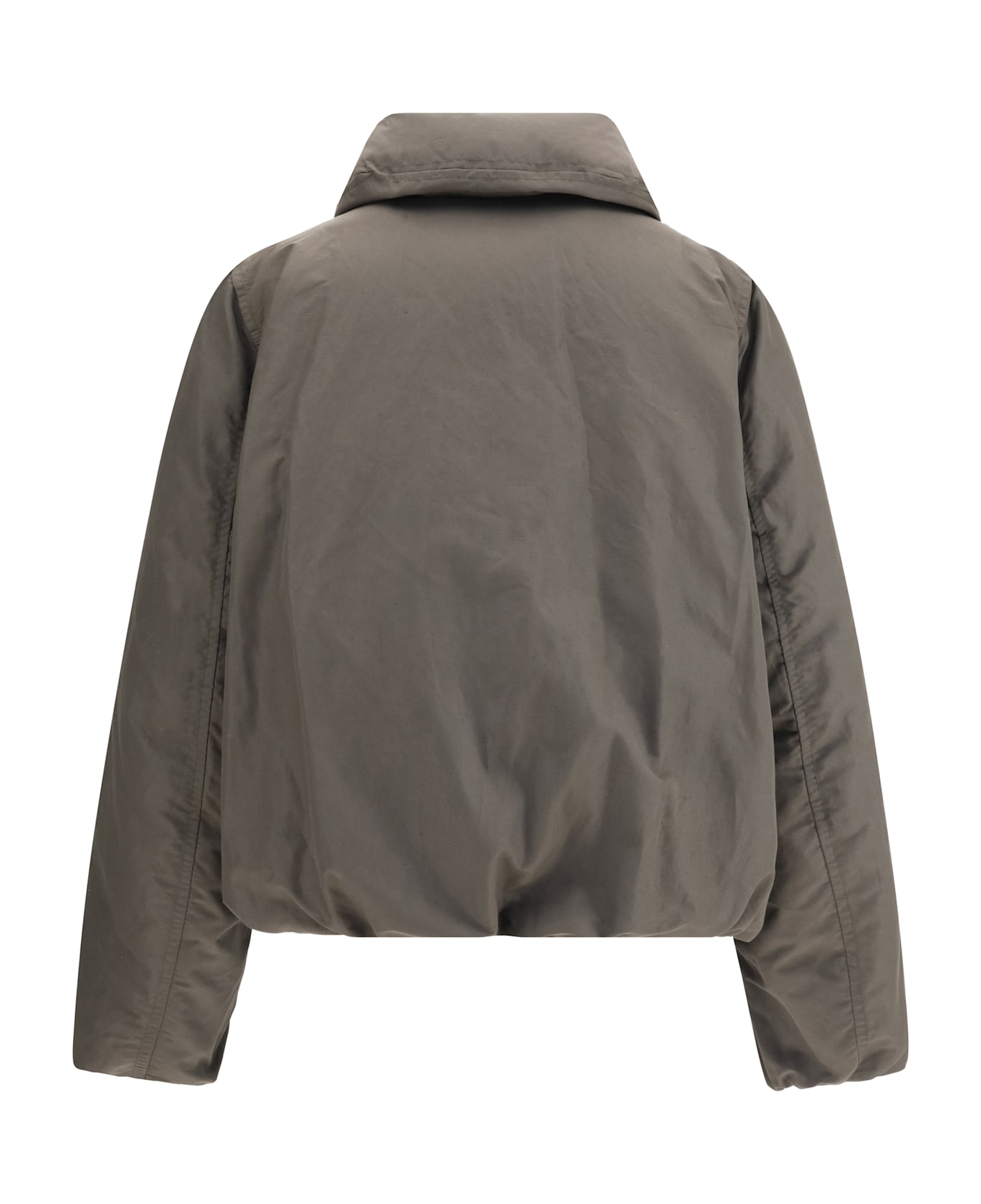 Lemaire Short Puffer Blouson - DARK ESPRESSO