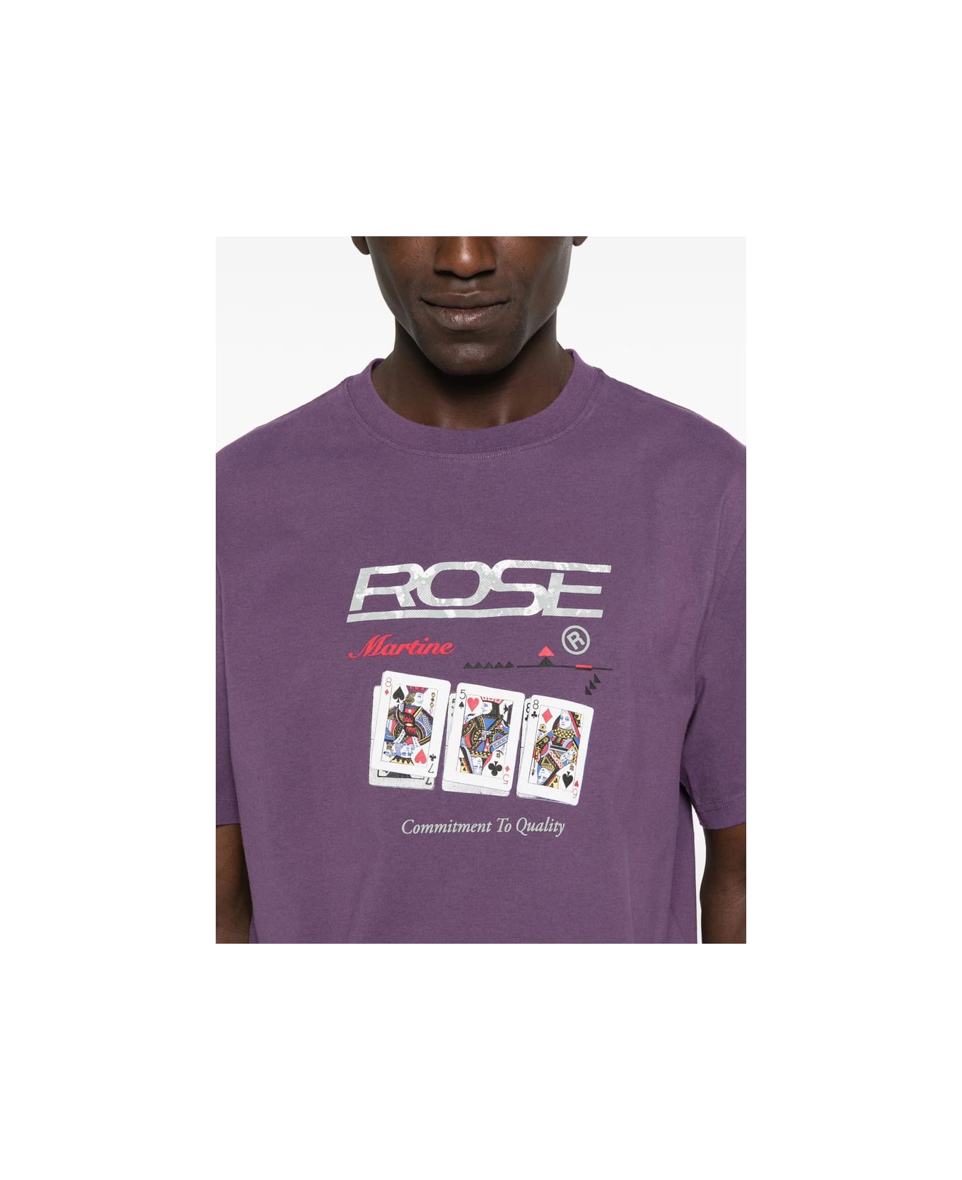 Martine Rose T-shirt - PURPLE