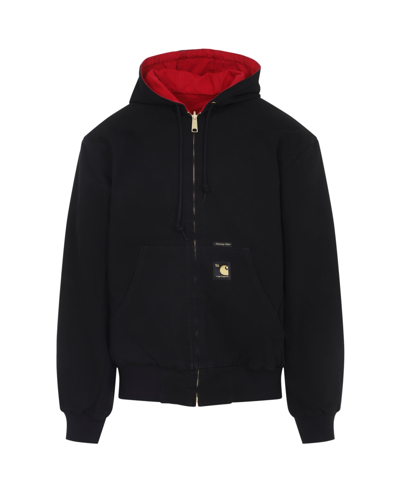 Carhartt Og Canvas Active Jacket - Black Red
