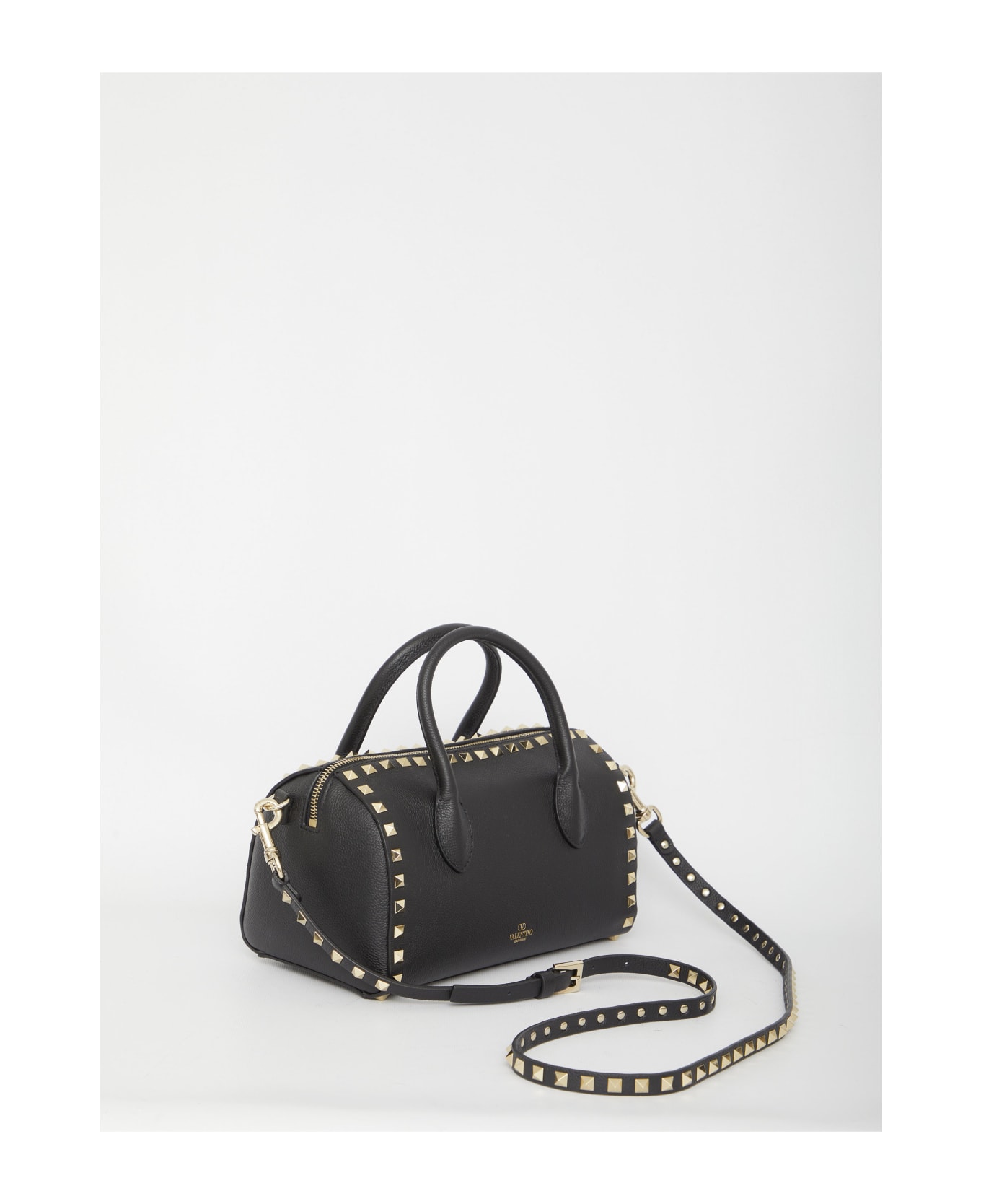 Valentino Garavani Rockstud Handbag - BLACK