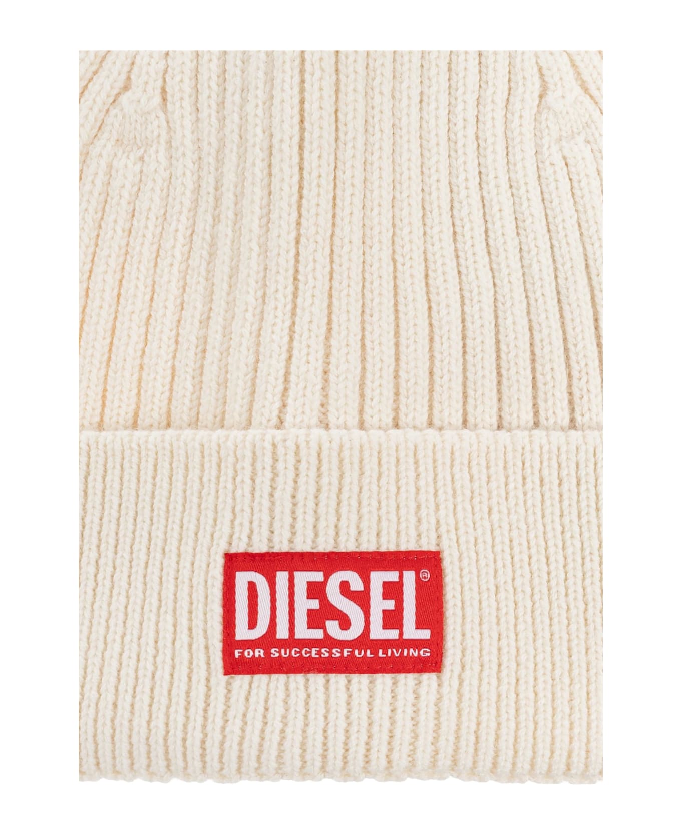 Diesel Cap 'k-coder-h 2x2' - WHITE 帽子