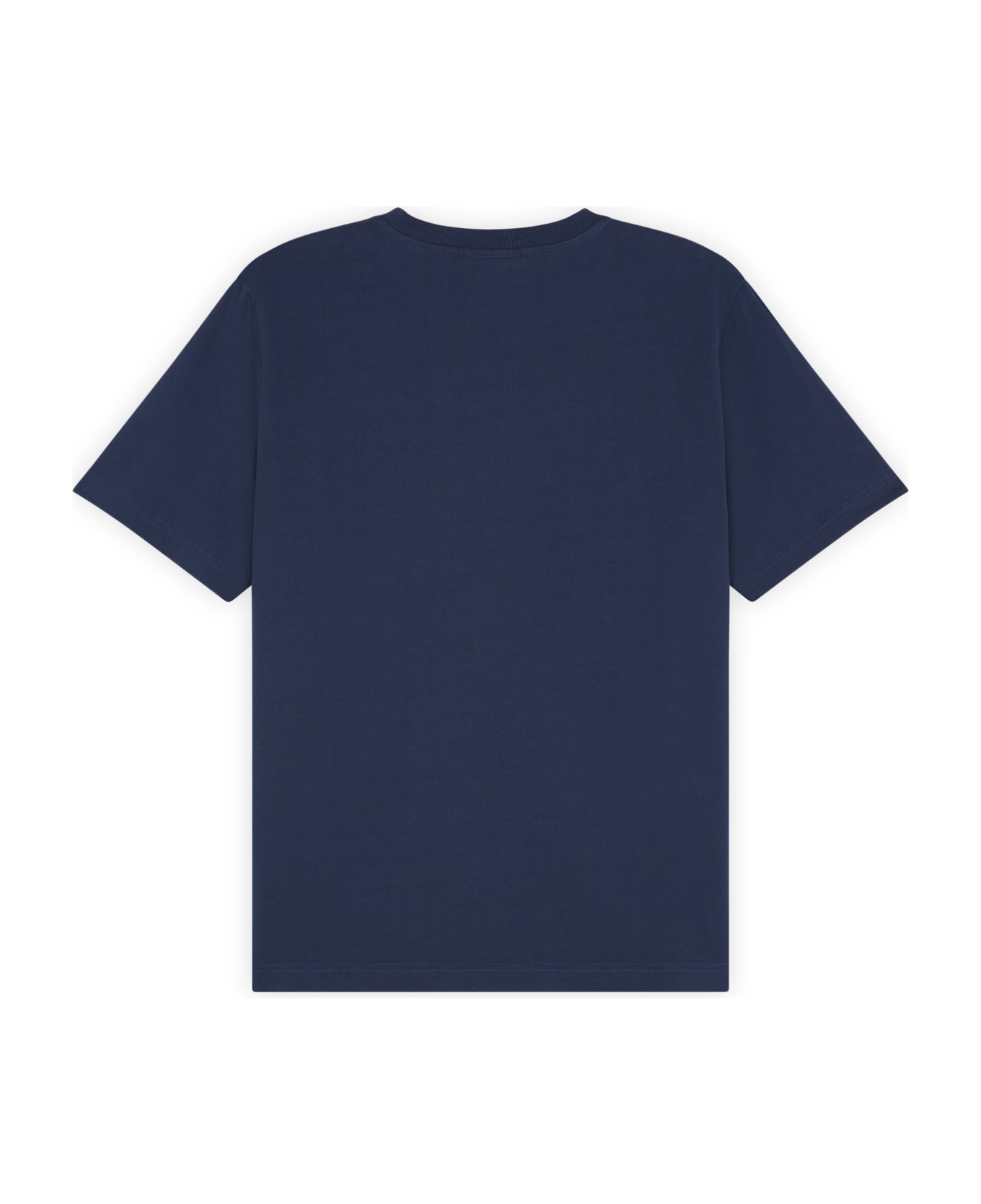Maison Kitsuné Bold Fox Head Patch Comfort Tee Shirt - Ink Blue シャツ