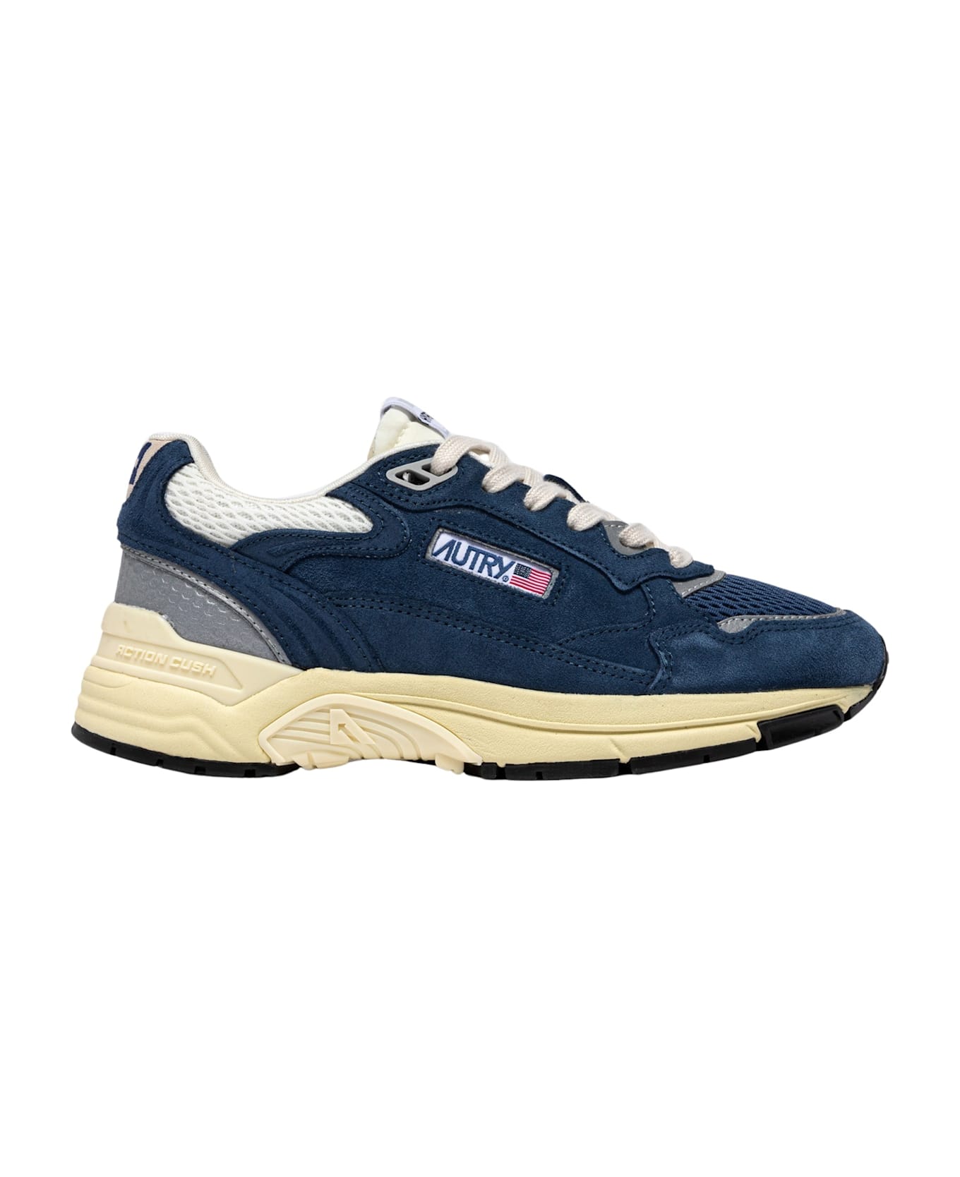 Autry Hyperway Lowsuede Mesh Enblue Silv - Enblue Silv