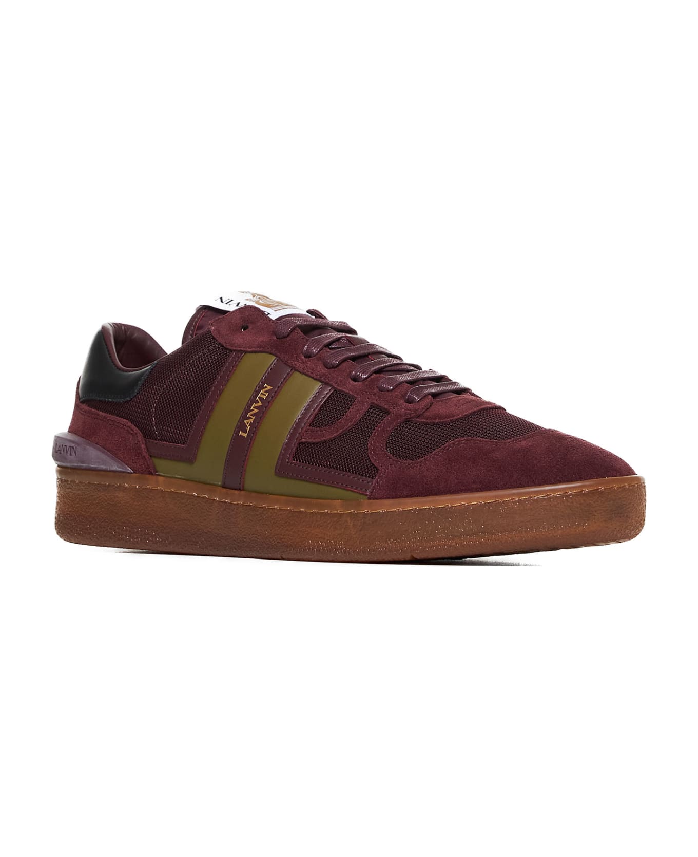 Lanvin Sneakers - Burgundy/green