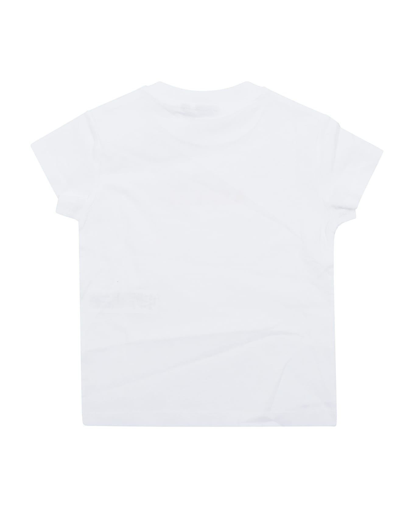 Aspesi T-shirt M/corta - Bianco Giallo Mimosa