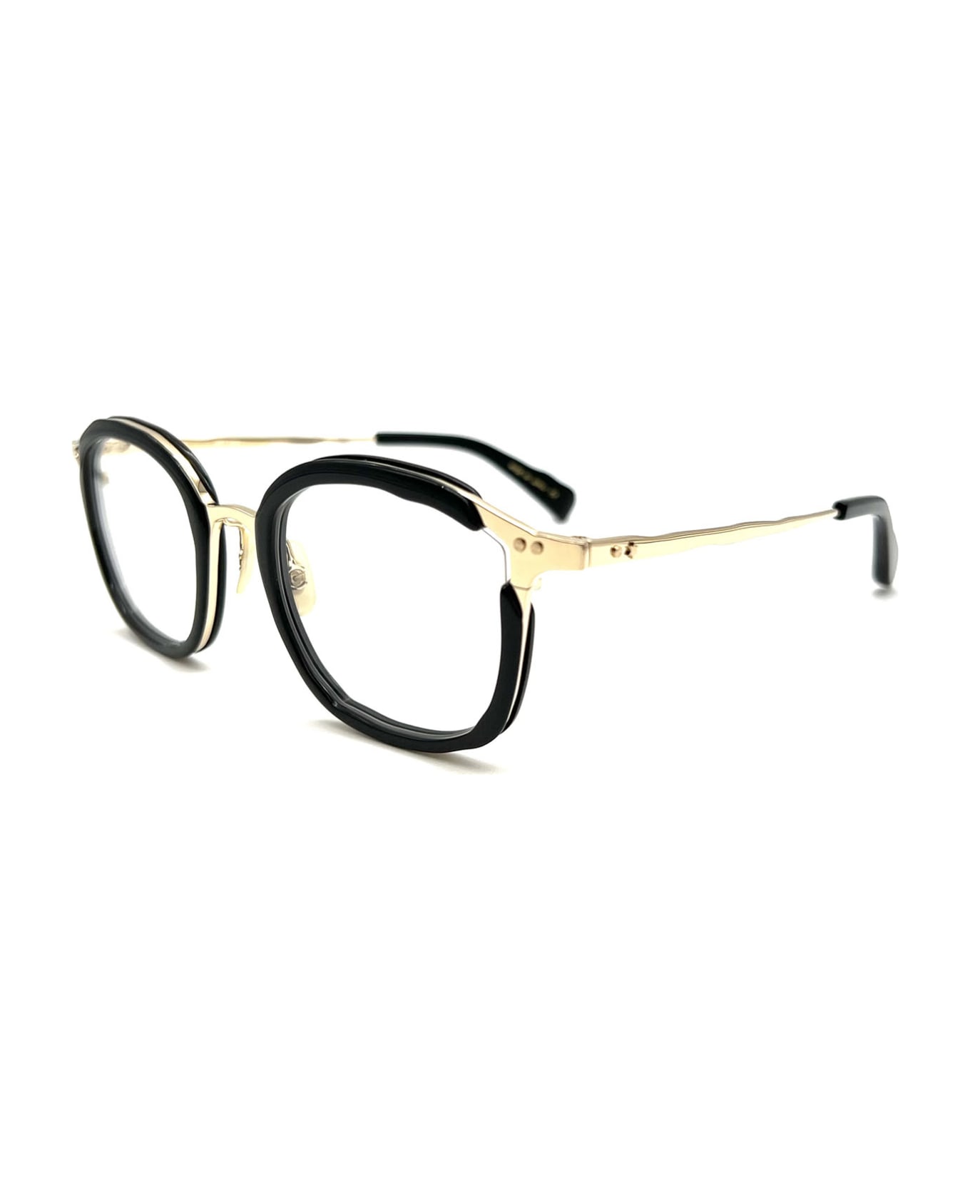 Masahiro Maruyama MM/0011 NO. 1 Eyewear - Black / Gold アイウェア