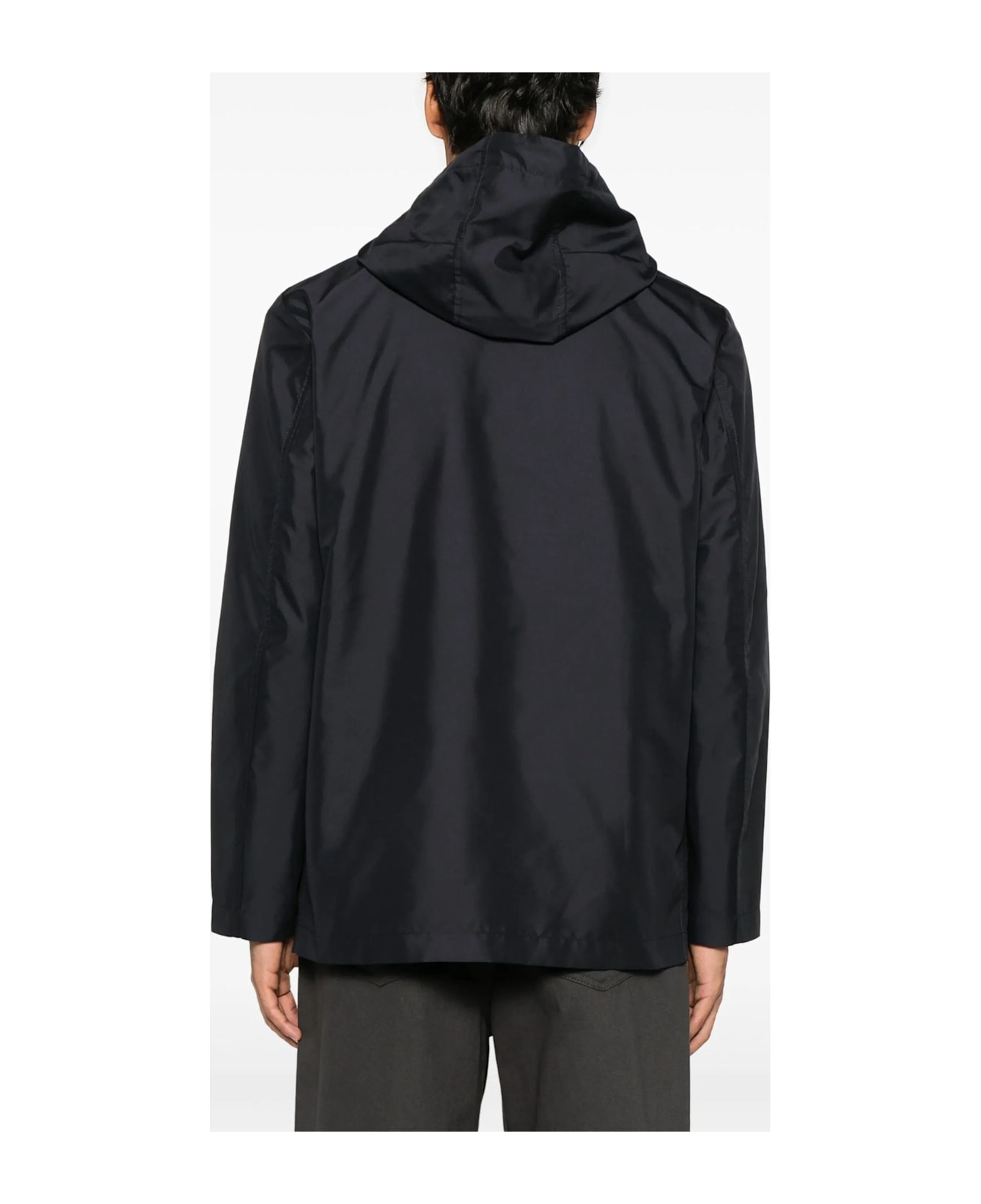 Fay Short Parka - Blue
