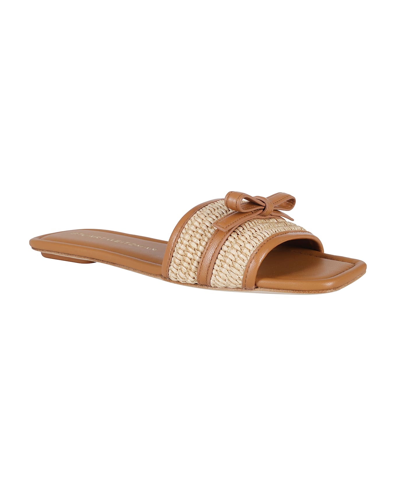 Stuart Weitzman Felicity Slide - Hazel Natural