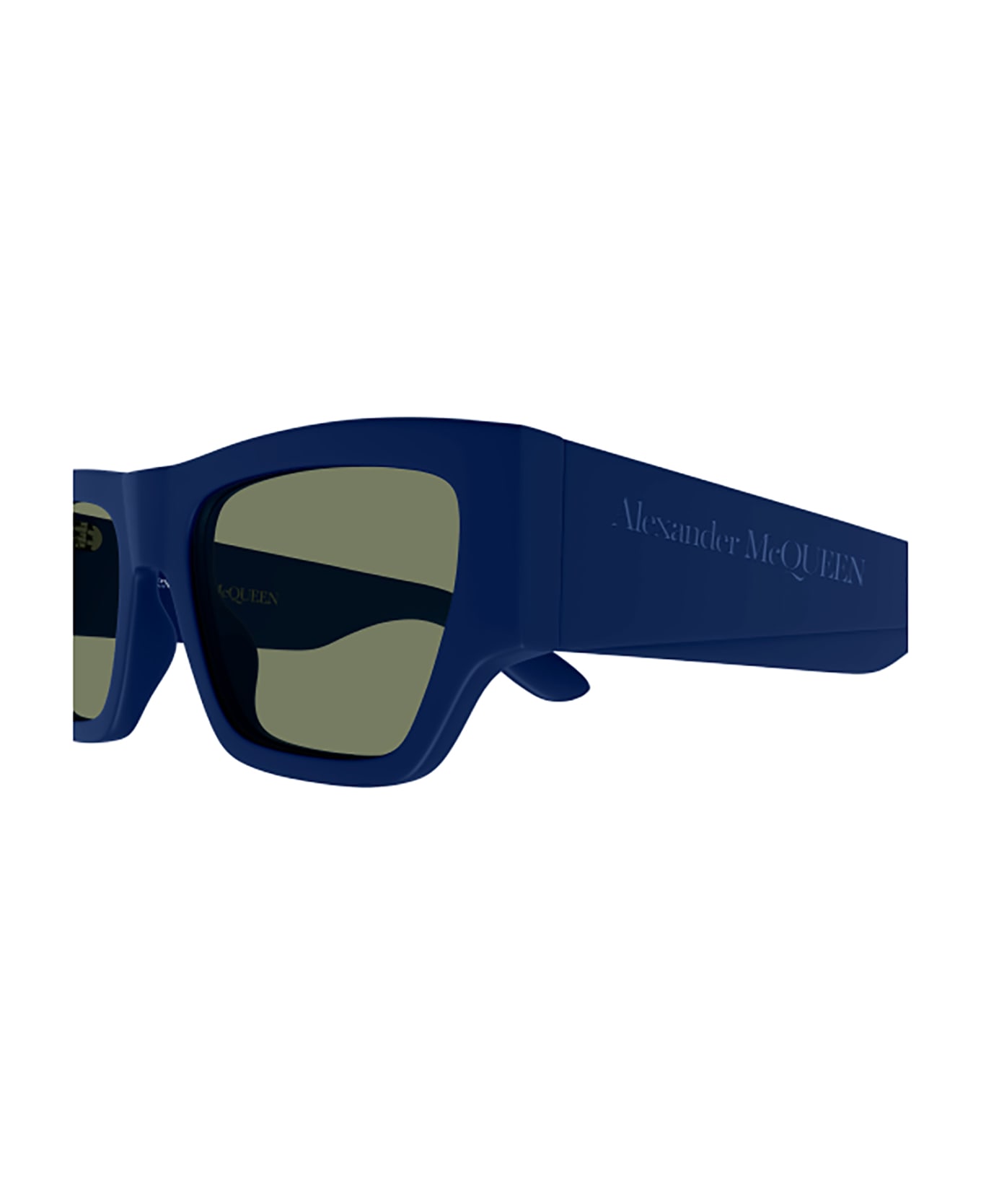 Alexander McQueen Eyewear AM0393S Sunglasses - chpo noel sunglasses gold green