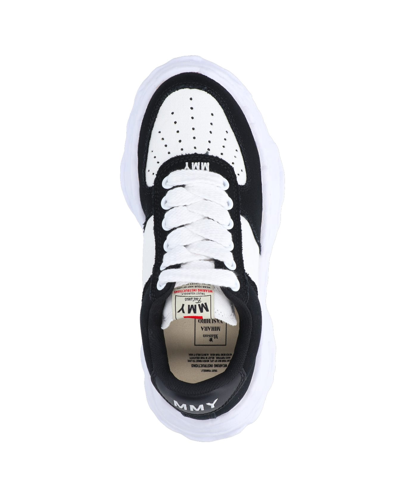 Mihara Yasuhiro "wayne" Low-top Sneakers - Black  