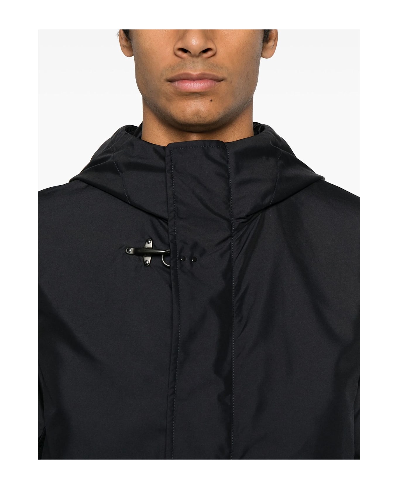 Fay Short Parka - Blue