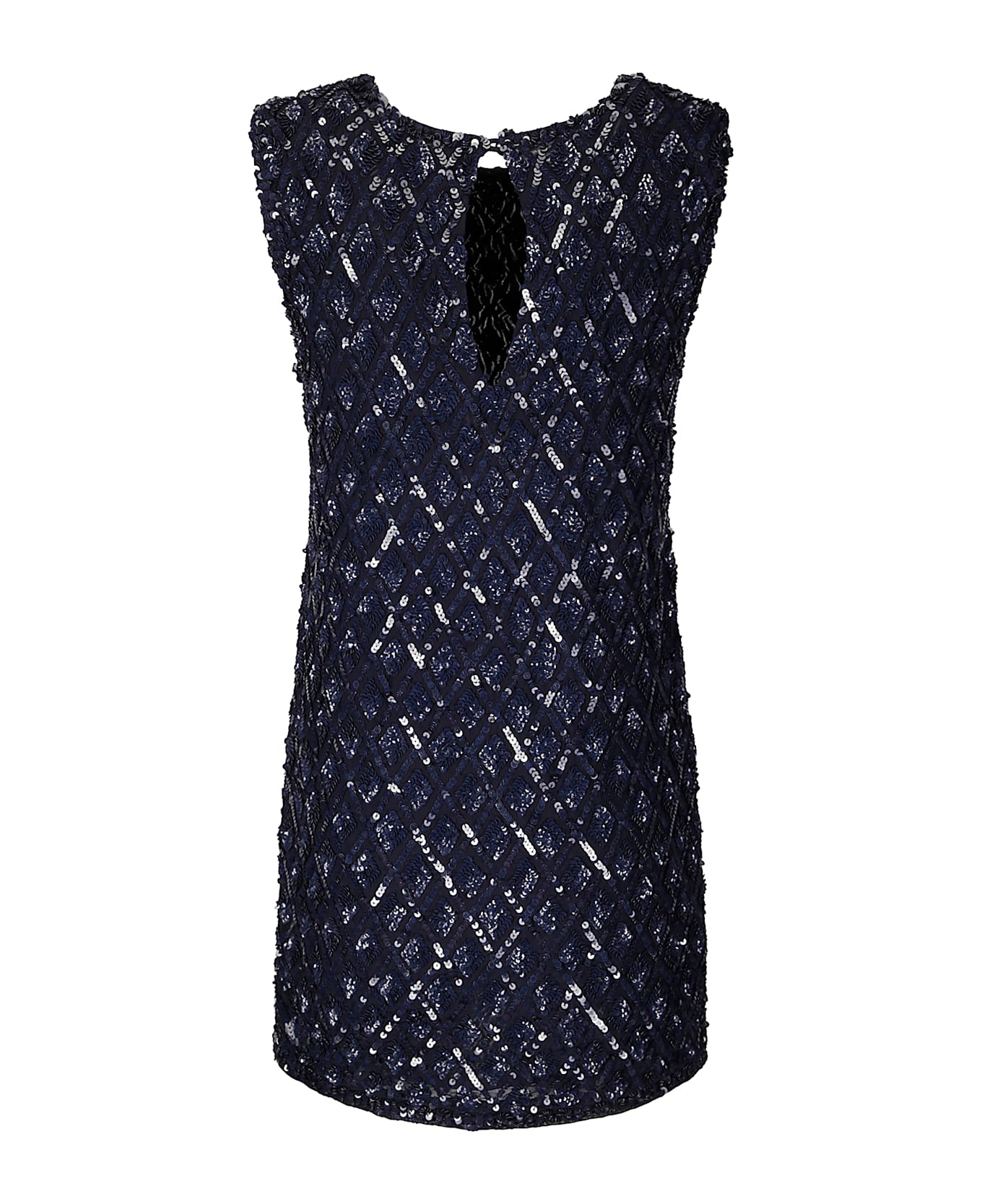 Parosh Mini Dress - BLUE