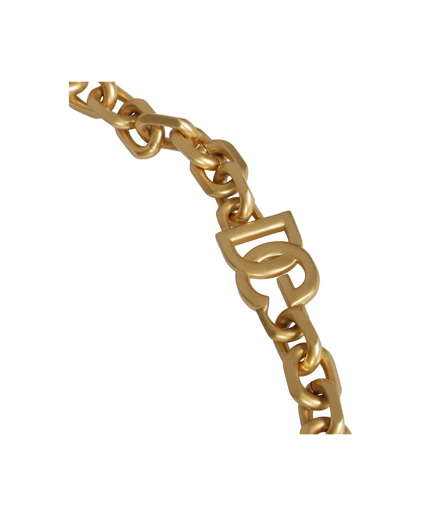 Dolce & Gabbana Logo Detail Brass Cuff Bracelet - Gold ブレスレット