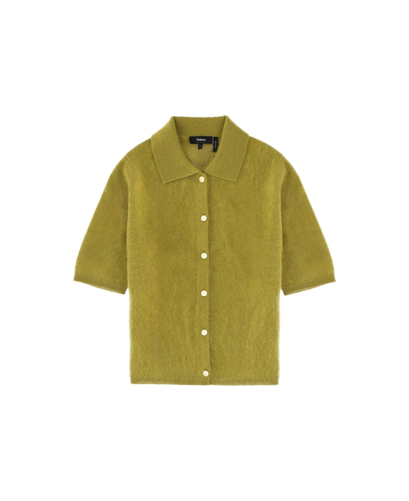 Theory Cashmere Shirt - GREEN