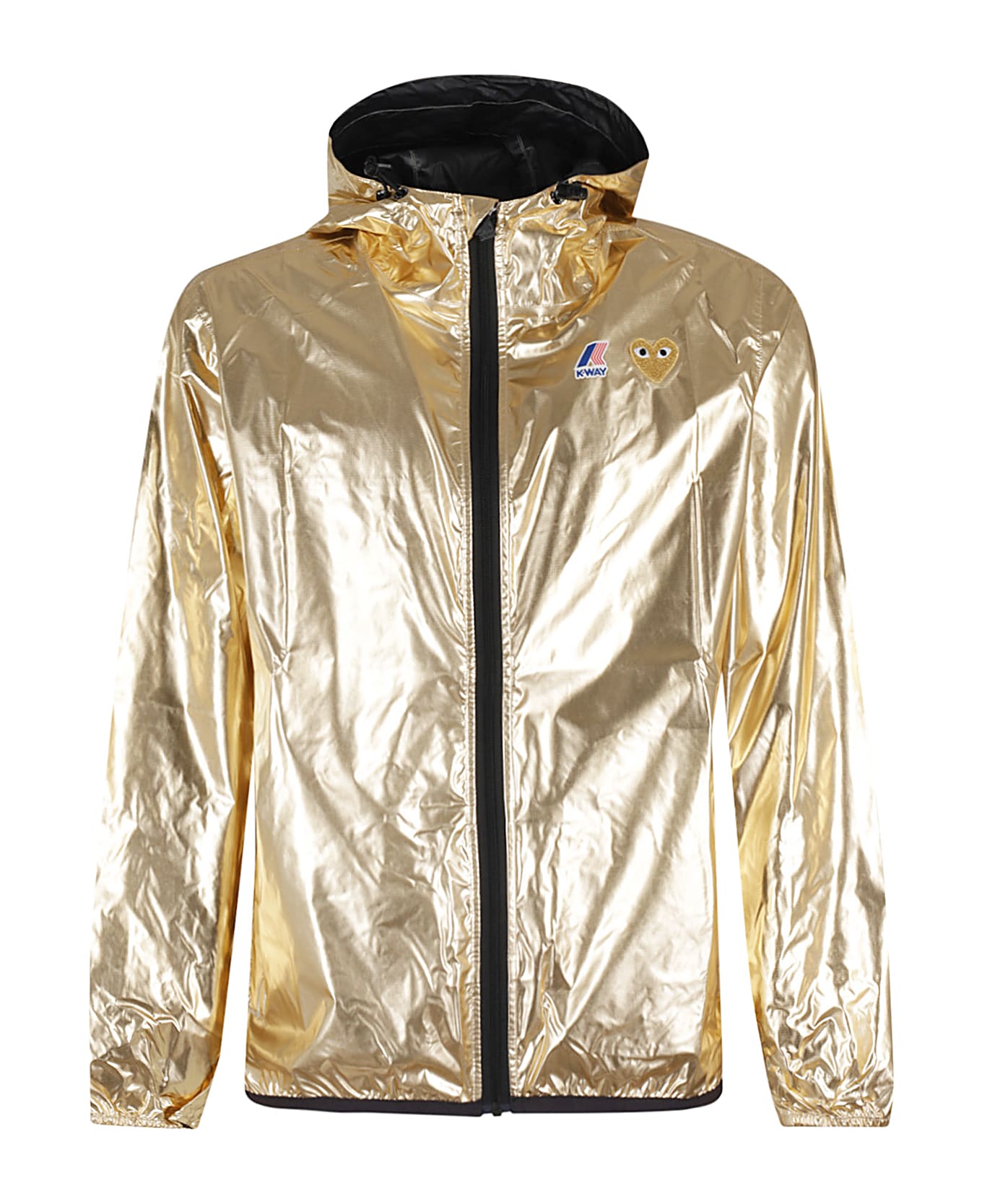 Comme des Garçons Play Jacket Gold Emblem - Gold