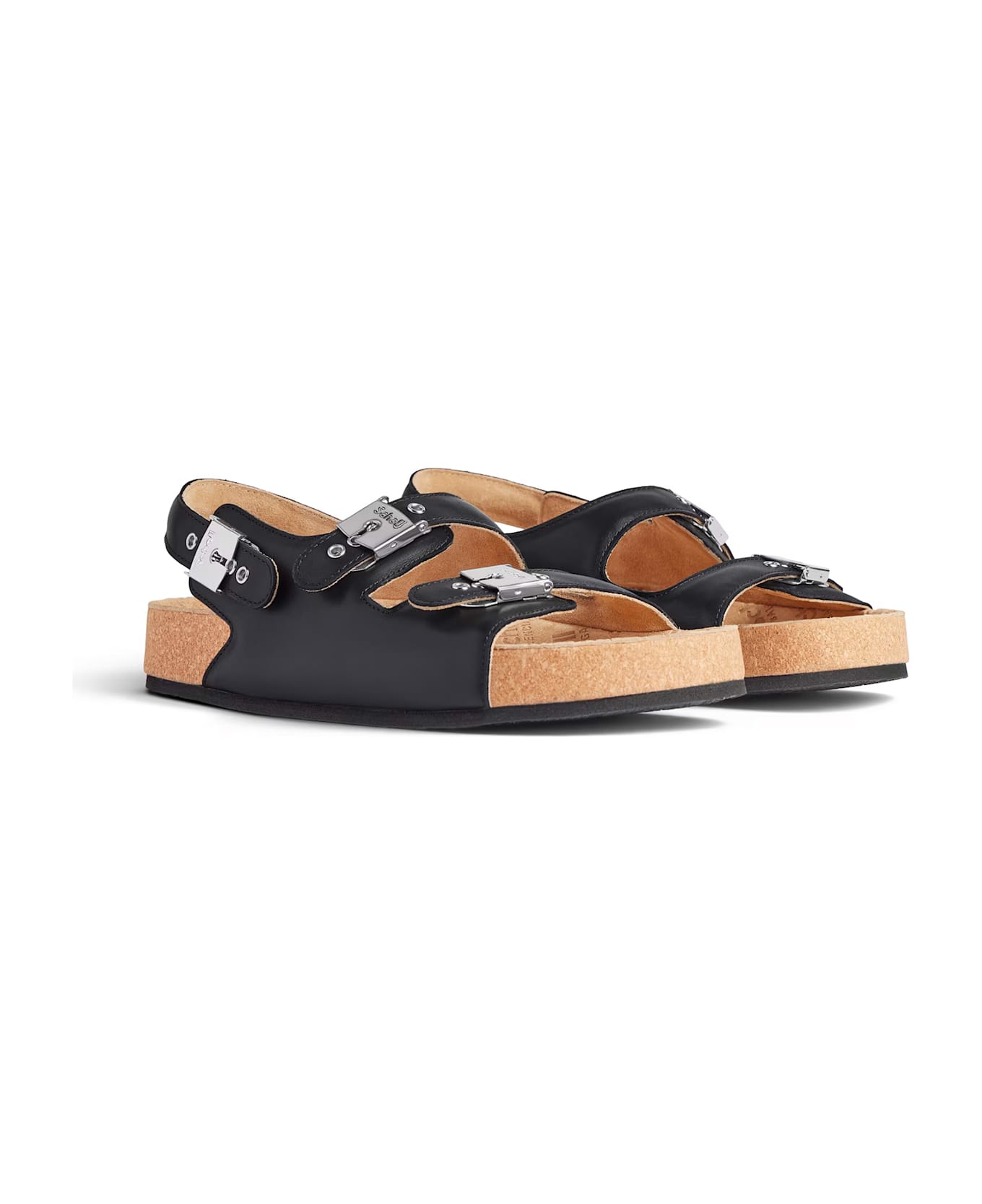 Balenciaga Sandals Black - Black