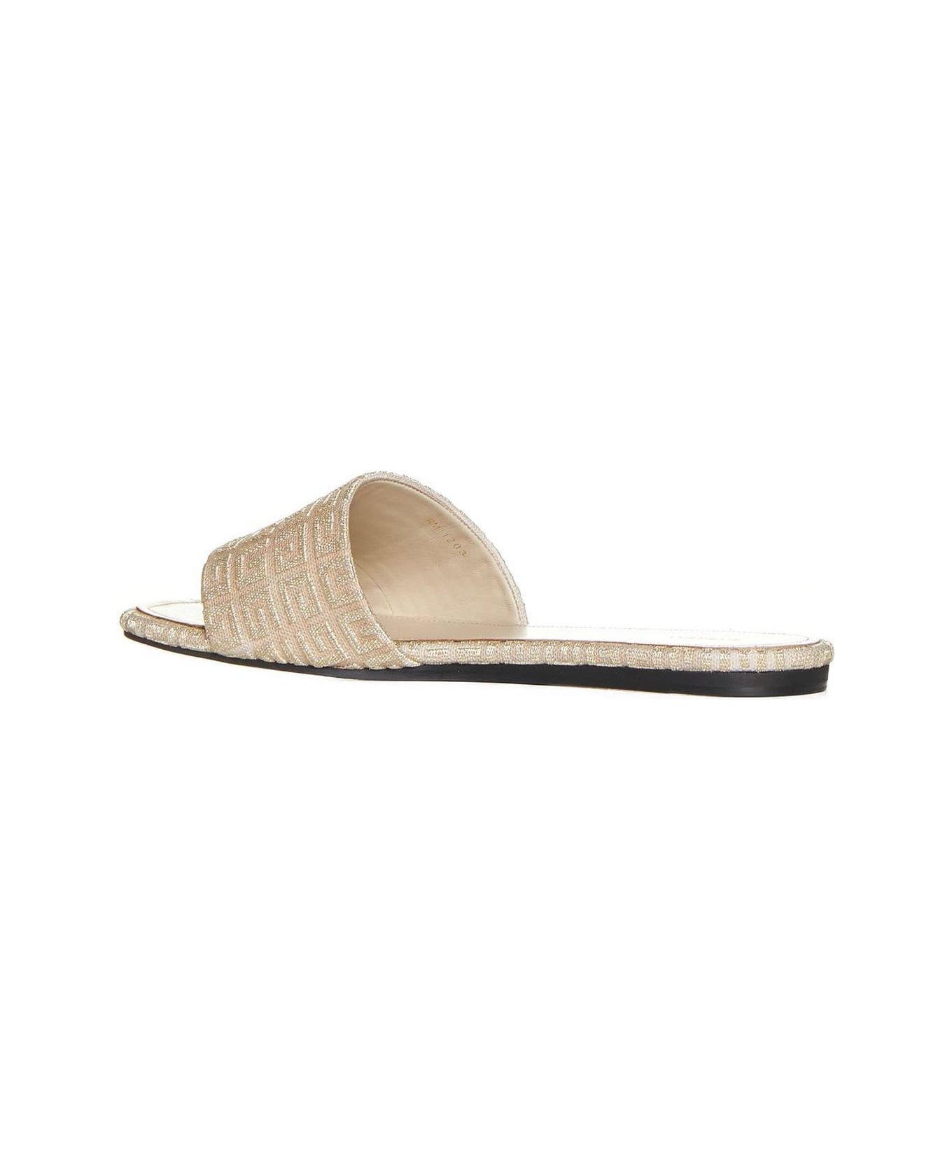 Givenchy Motif Open-toe Sandals - Golden サンダル
