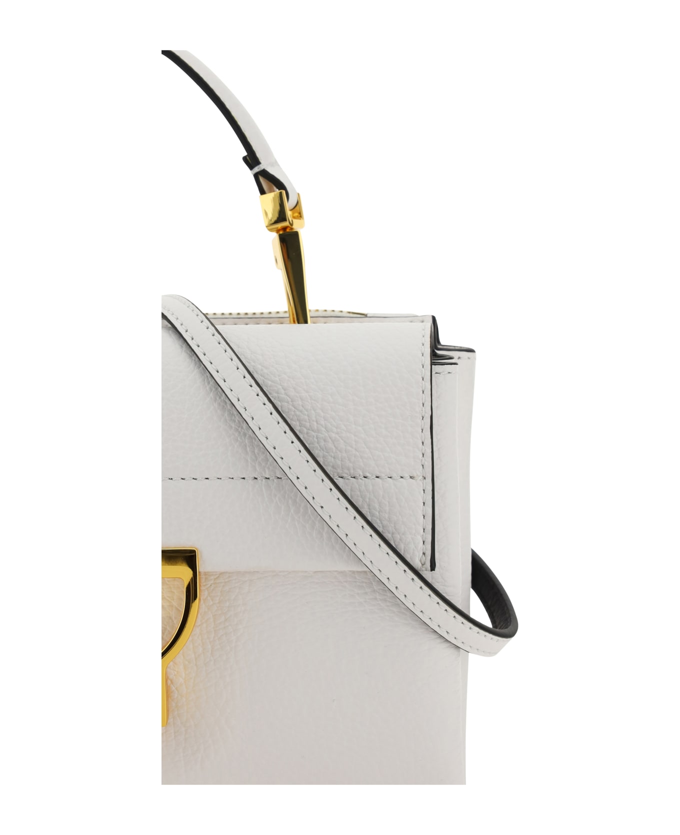 Coccinelle Arlettis Handbag - Brillant White トートバッグ