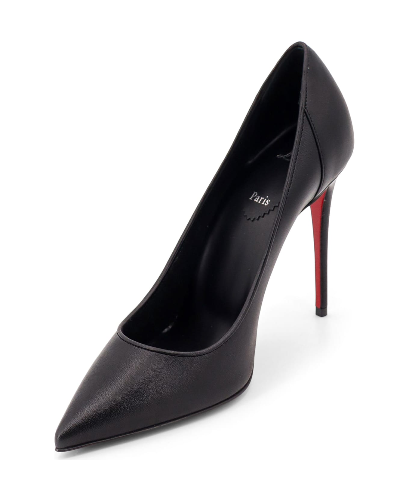 Christian Louboutin Sporty Kate 100 Black Nappa/lining Pumps - Black