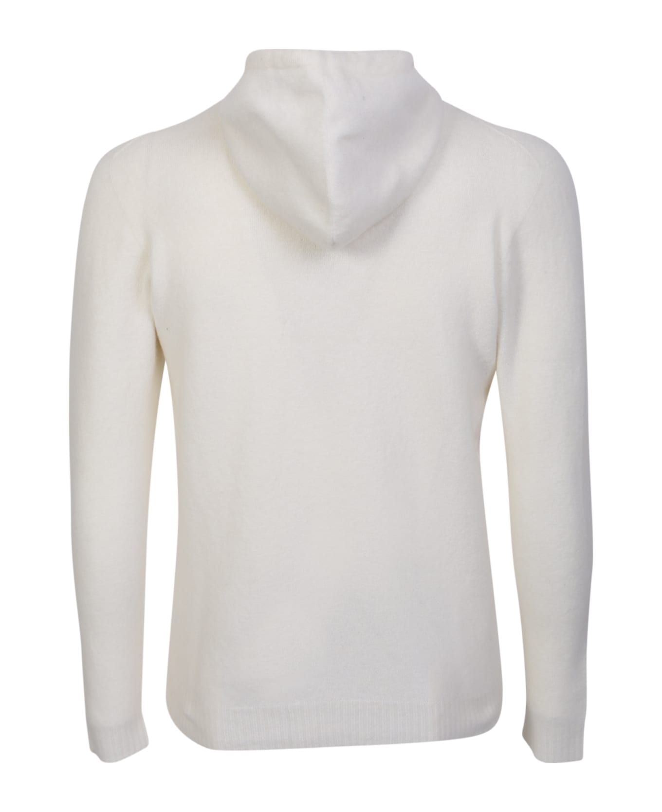 Original Vintage Style Original Vintage White Hoodie Sweatshirt - White