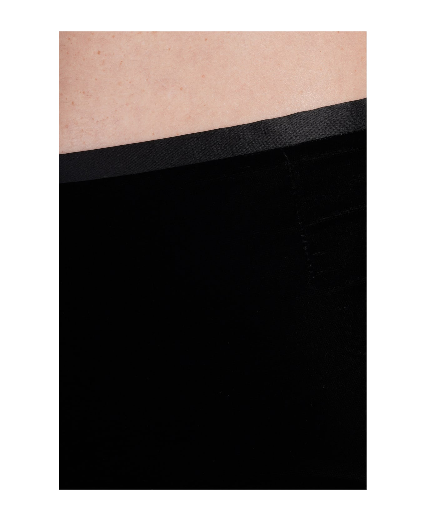 Emporio Armani Pants In Black Viscose - black