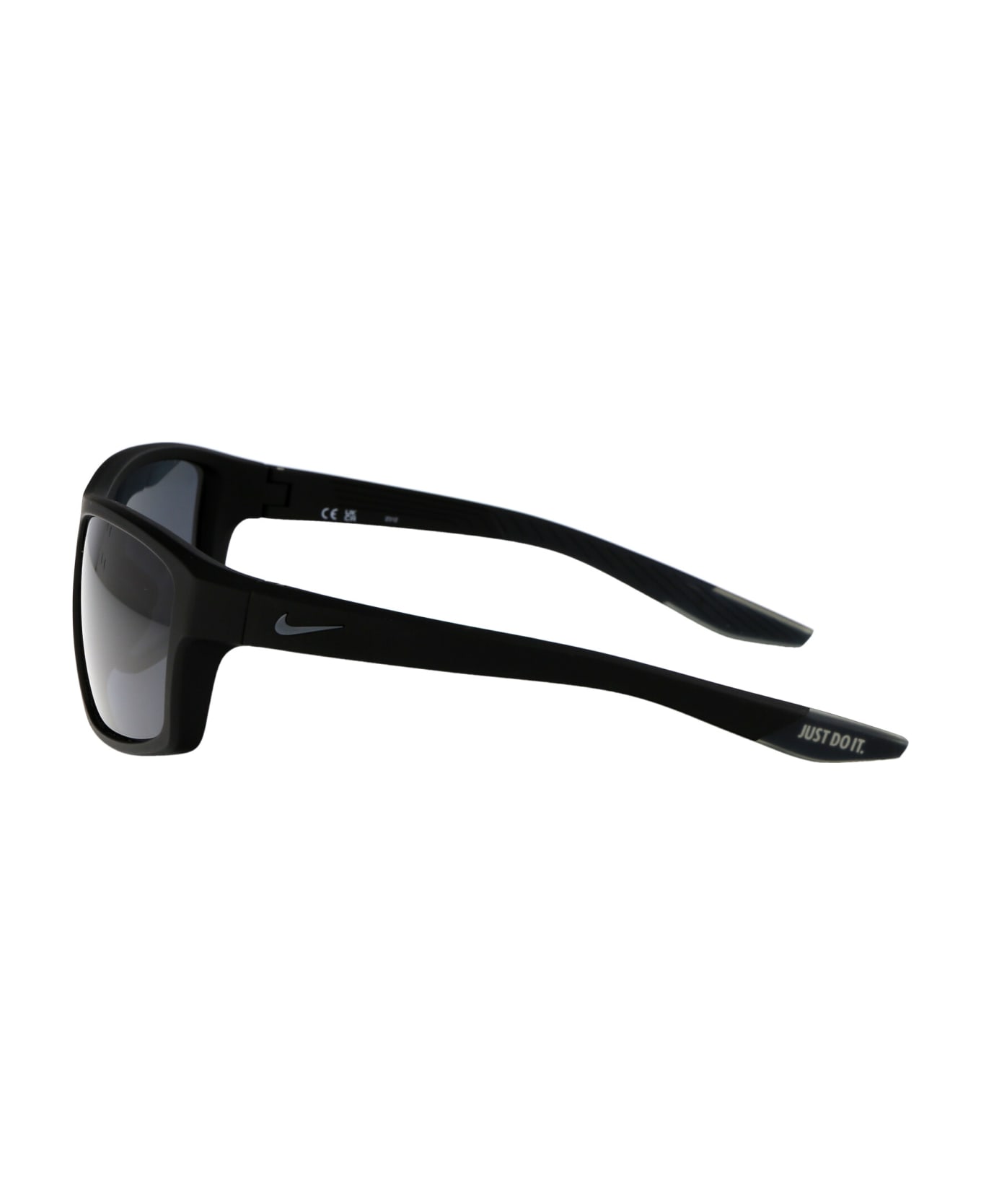 Nike Brazen Fury Sunglasses - 011 GREY W/ SILVER FLASH MATTE BLACK/ SILVER サングラス