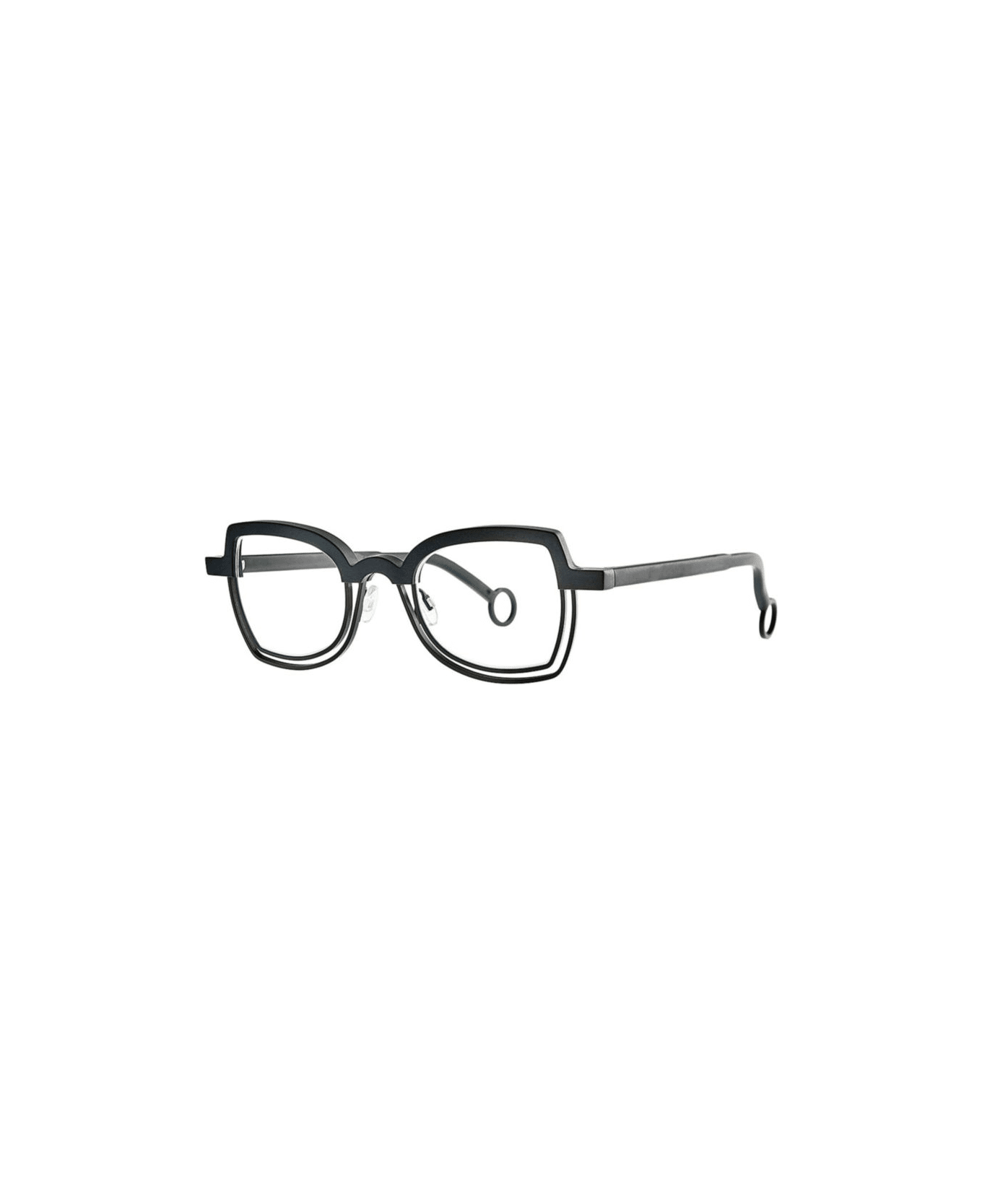 メガネ THEO FW25 Theo - STOPPER COL. 1 - Nero (STOPPER COL 1 NERO) Stopper | Theo | Designed in Antwerp, Belgium | Exclusive