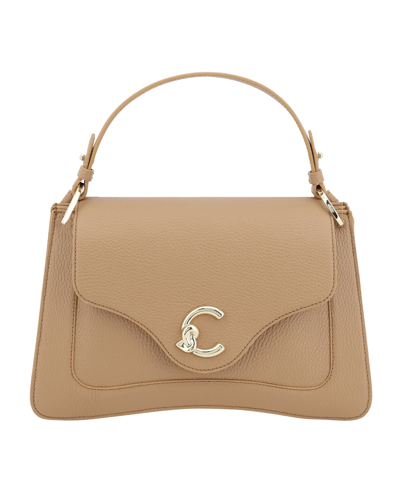 Coccinelle C-me Shoulder Bag - Sand