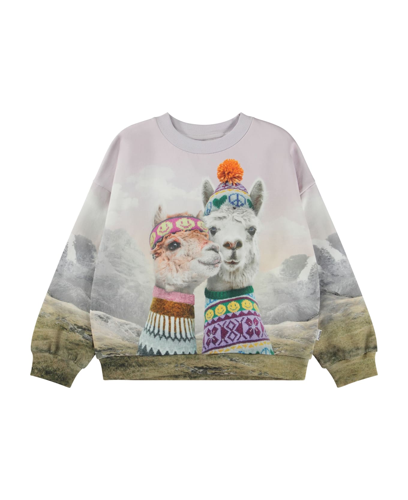 Molo Multicolor Sweatshirt Girl Kids - Multicolor ニットウェア＆スウェットシャツ